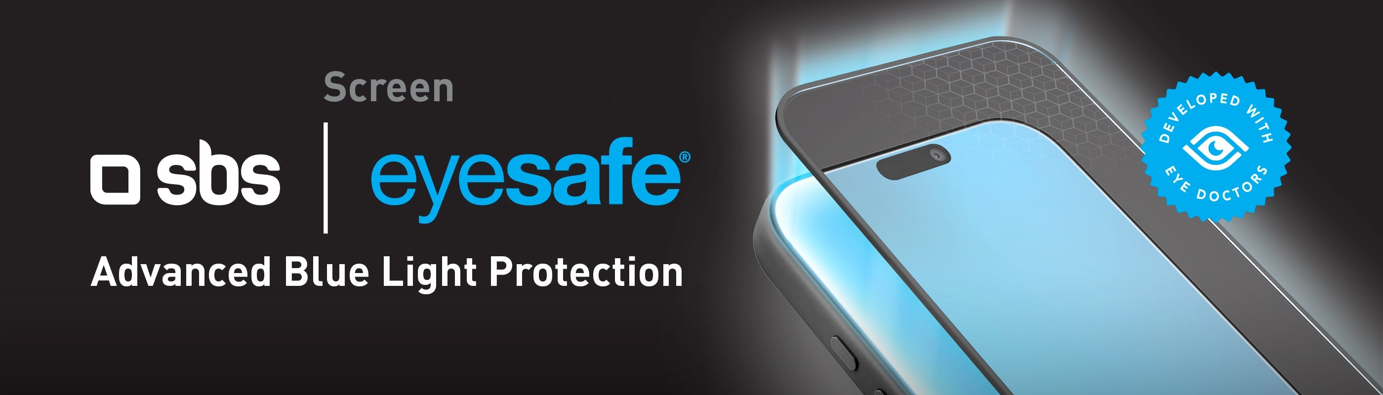 SBS ed Eyesafe eresentano una nuova generazione di protezioni schermo con tecnologia avanzata anti-luce blu