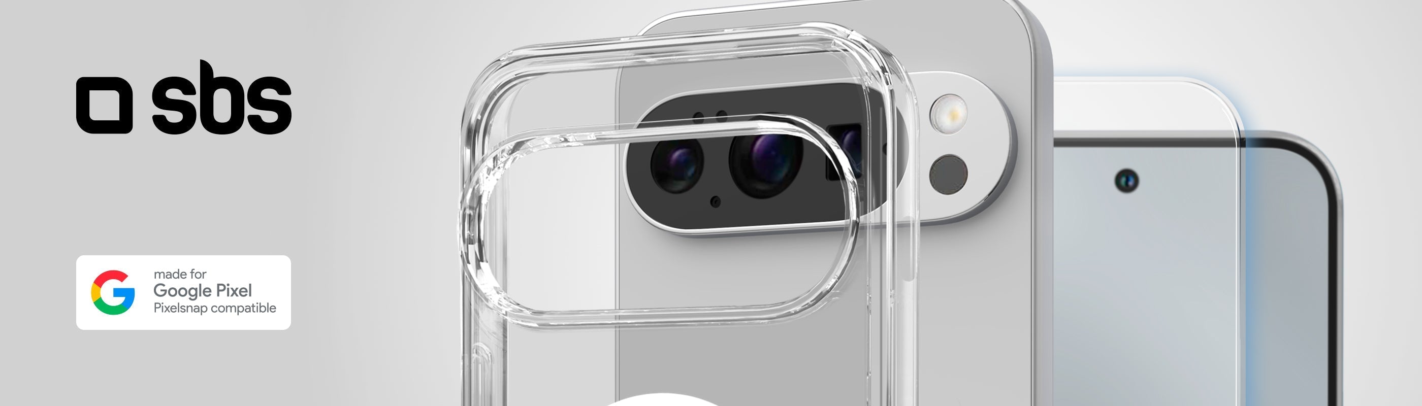 SBS lancia la nuova collezione di protezioni certificate Made for Google Pixel 10