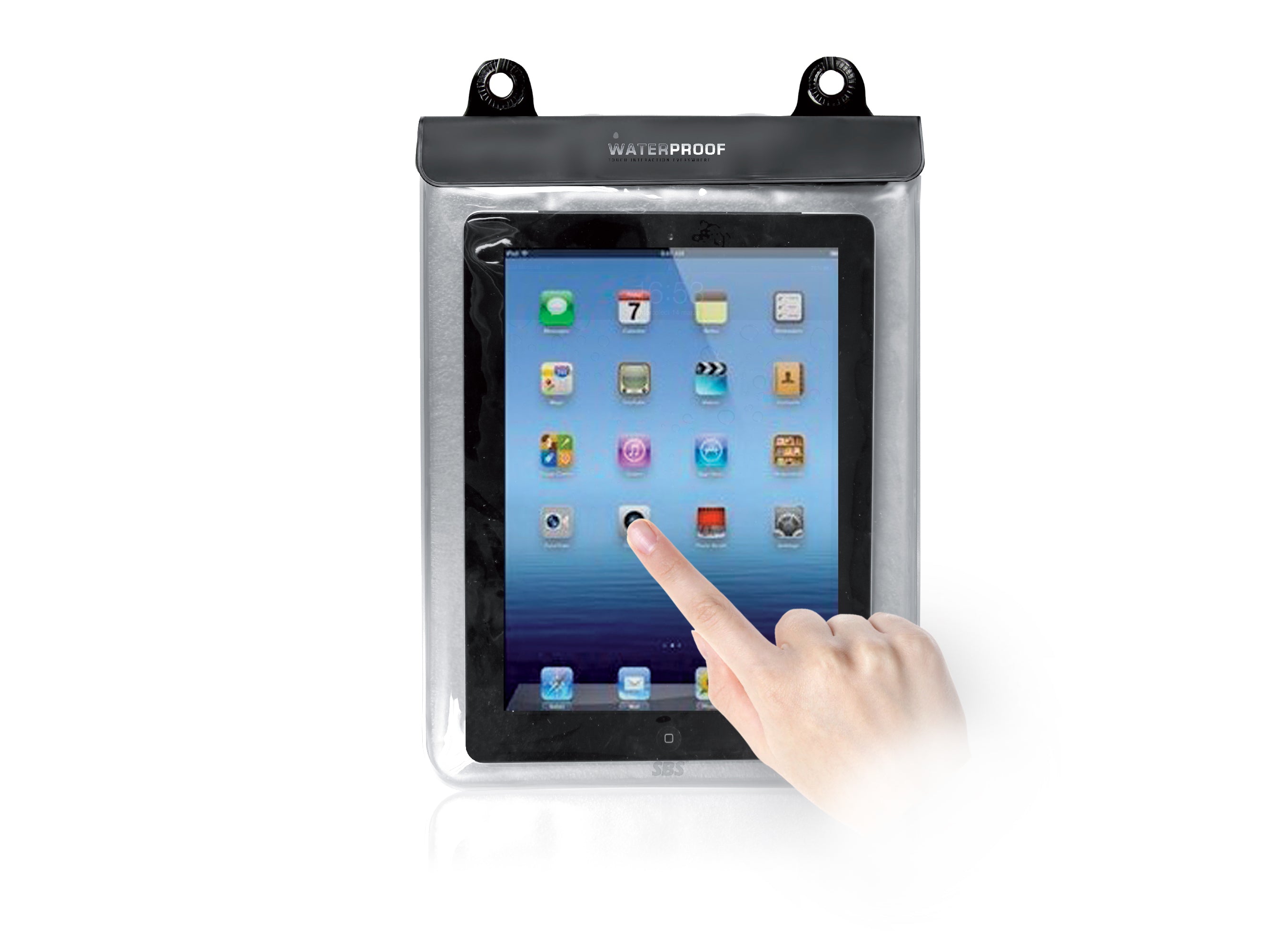 Case waterproof for iPad and tablet