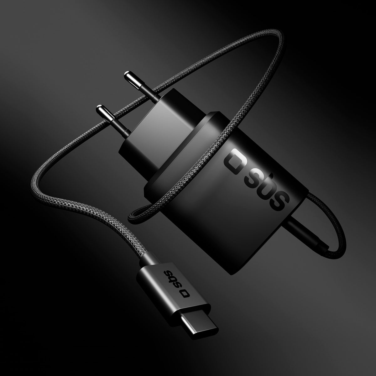 Kit de carga ideal para portátiles con cargador 45W Power Delivery y cable USB-C de 2 m