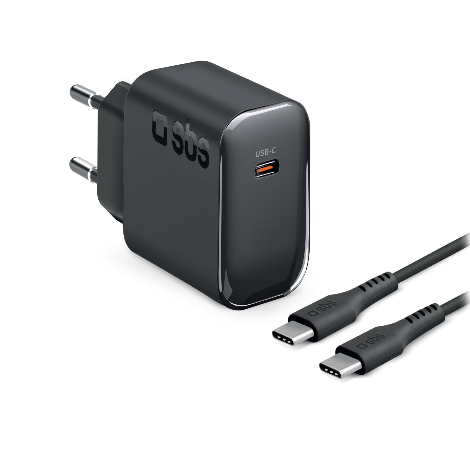 Kit de carga ideal para portátiles con cargador 45W Power Delivery y cable USB-C de 2 m