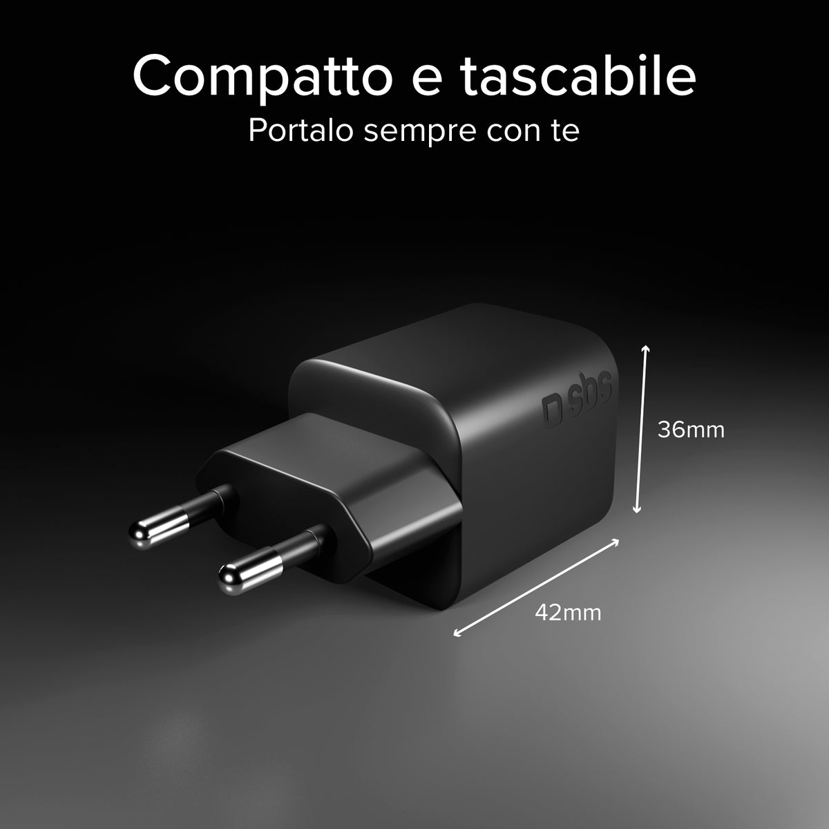 Kit ricarica 100W doppia USB‑C con cavo