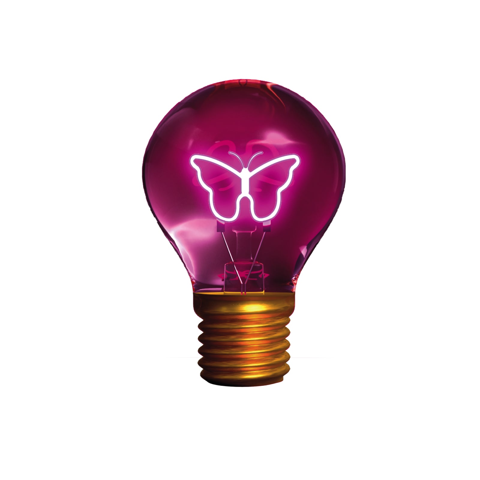 Decorative rechargeable table lamp "Butterfly"
