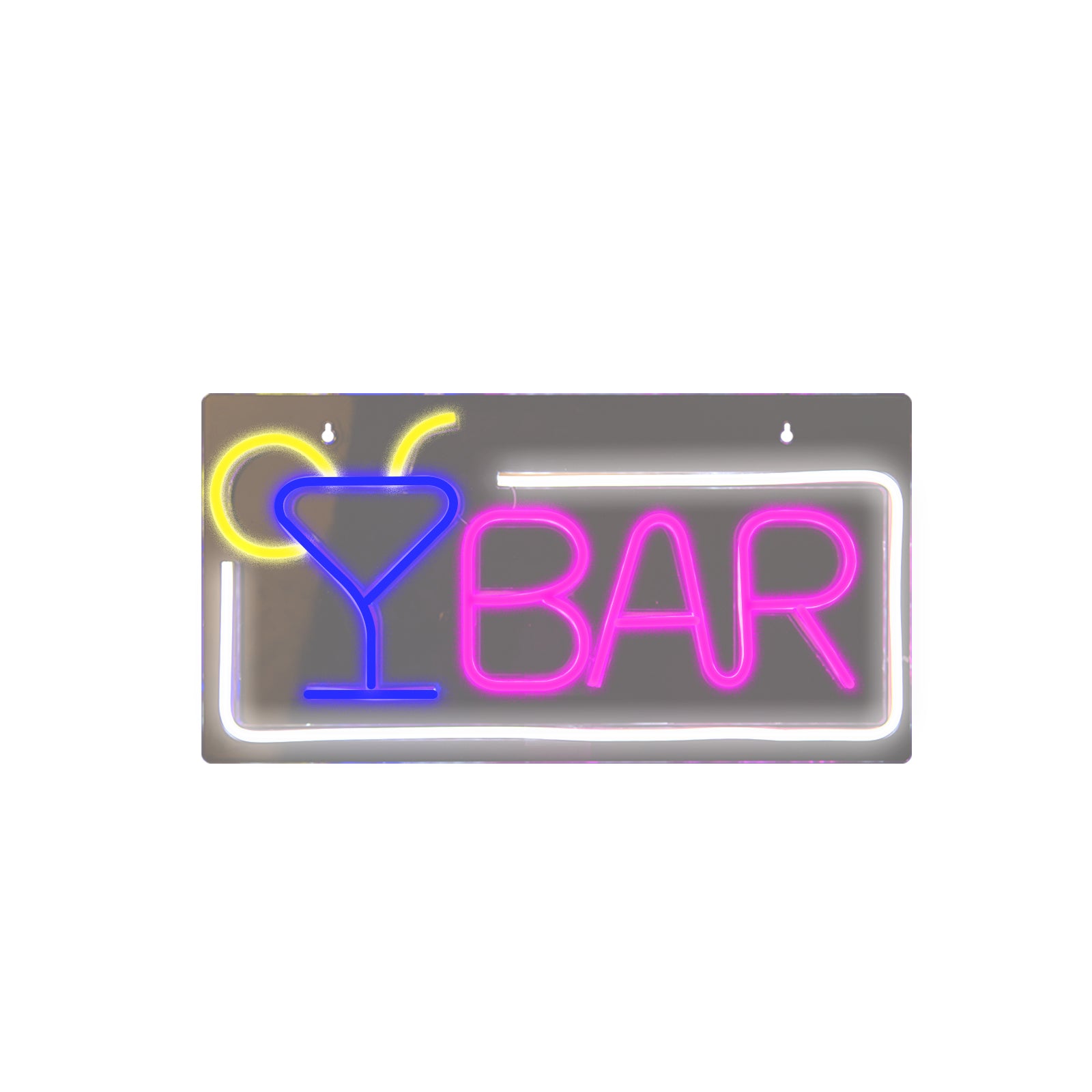 "Chill Time Ready" bright LED neon-effect sign for indoor use