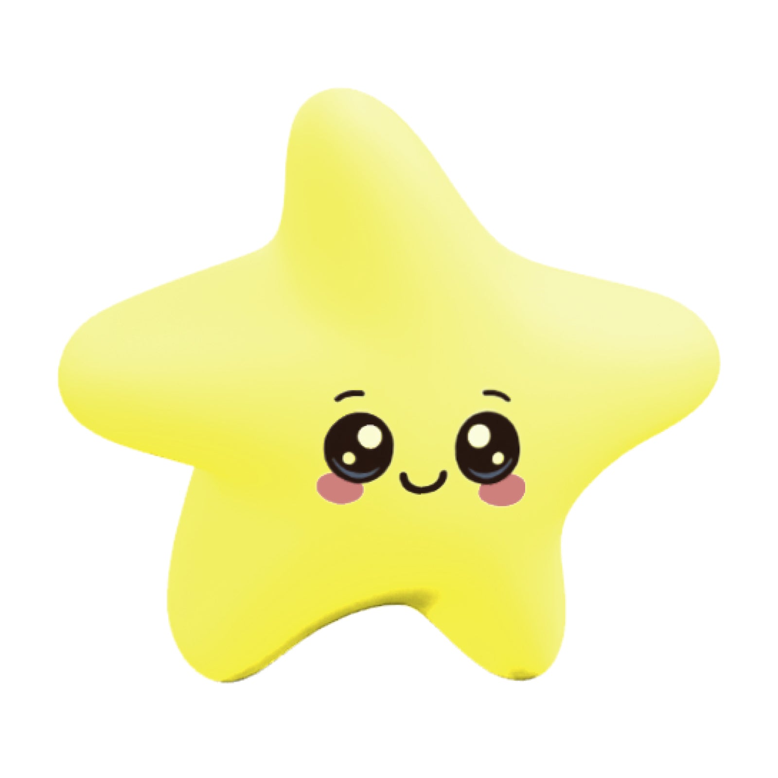 Luz nocturna recargable con forma de estrella