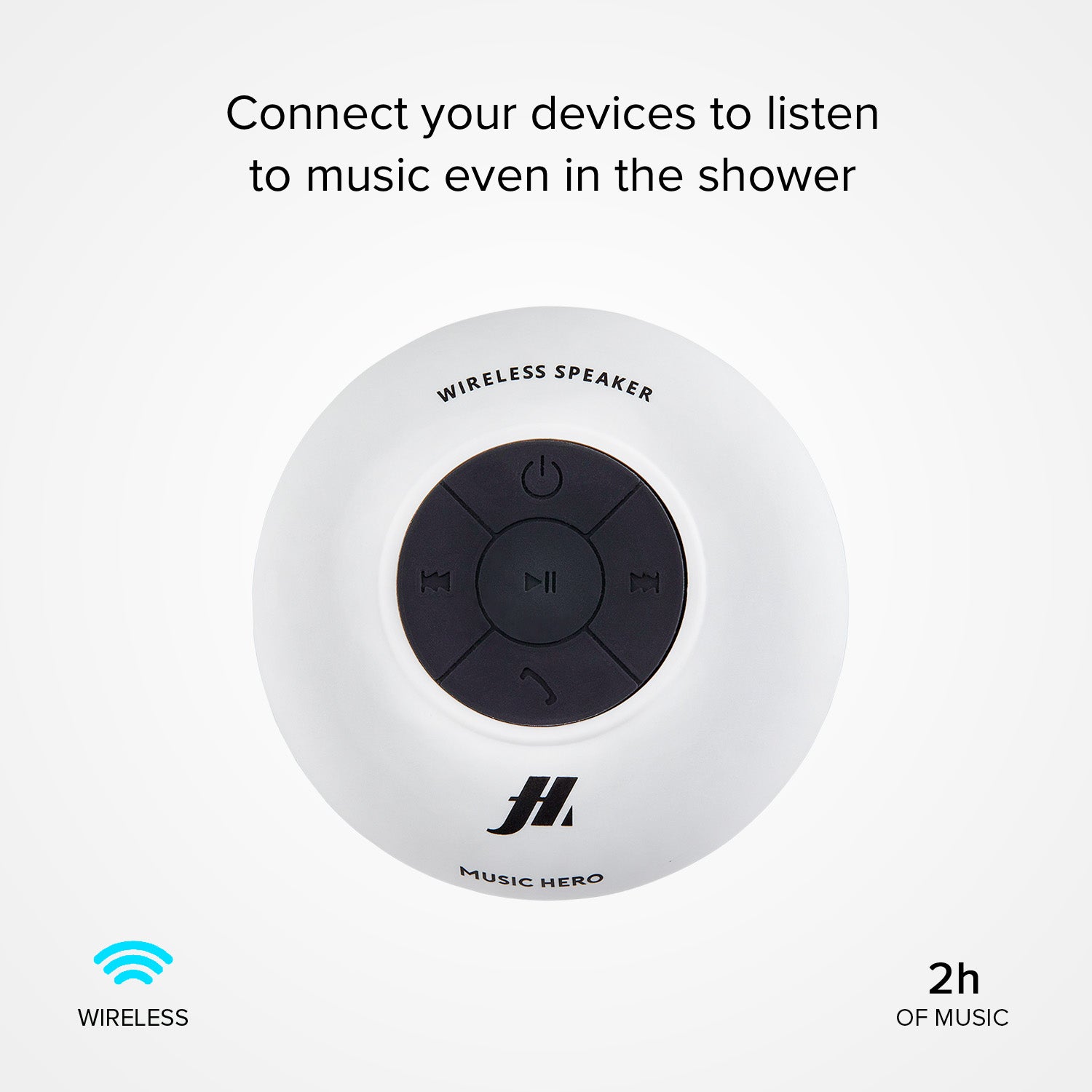 Octopump 3 Watt - Speaker Wireless con ventosa