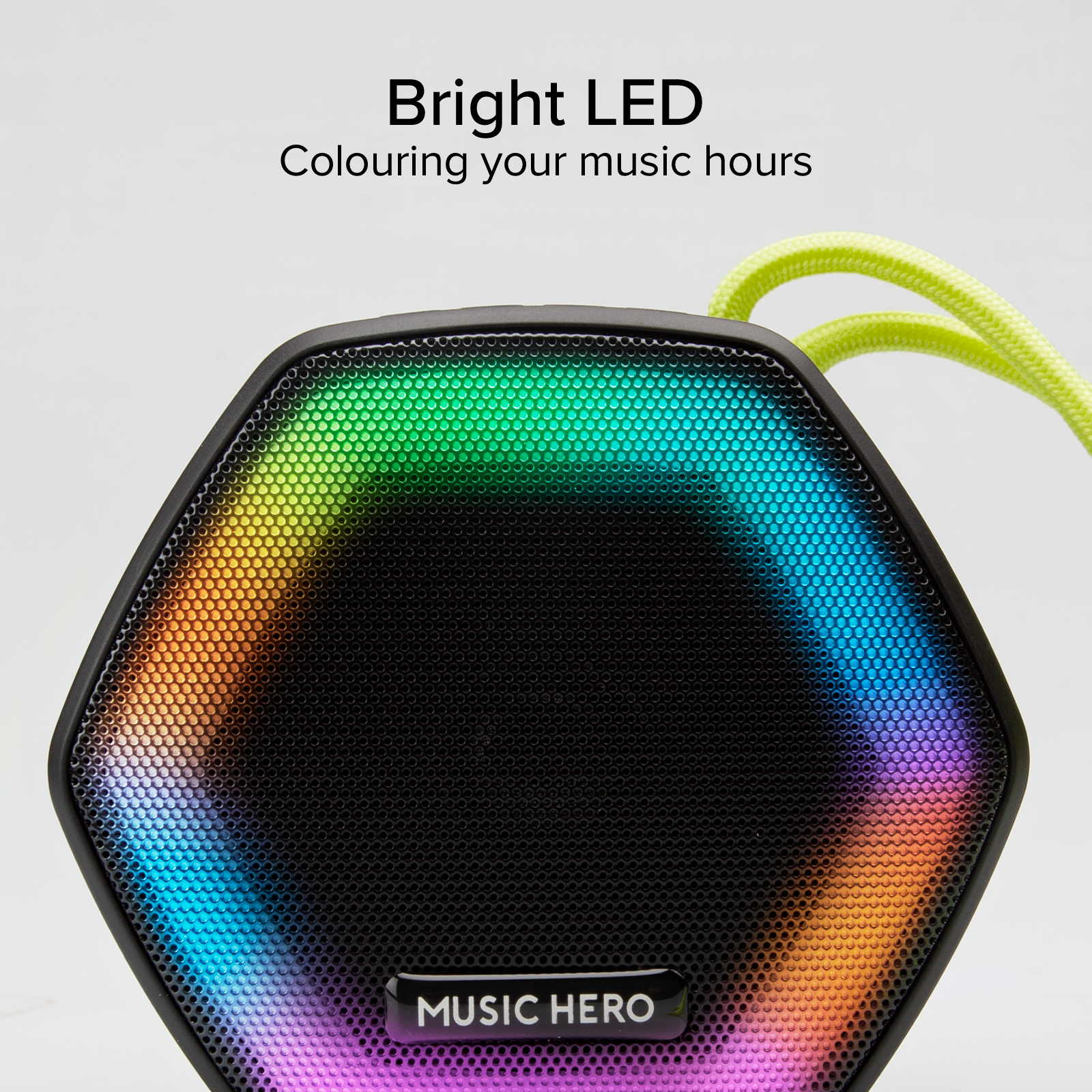 Speaker wireless 5W IBIZA con LED multicolor