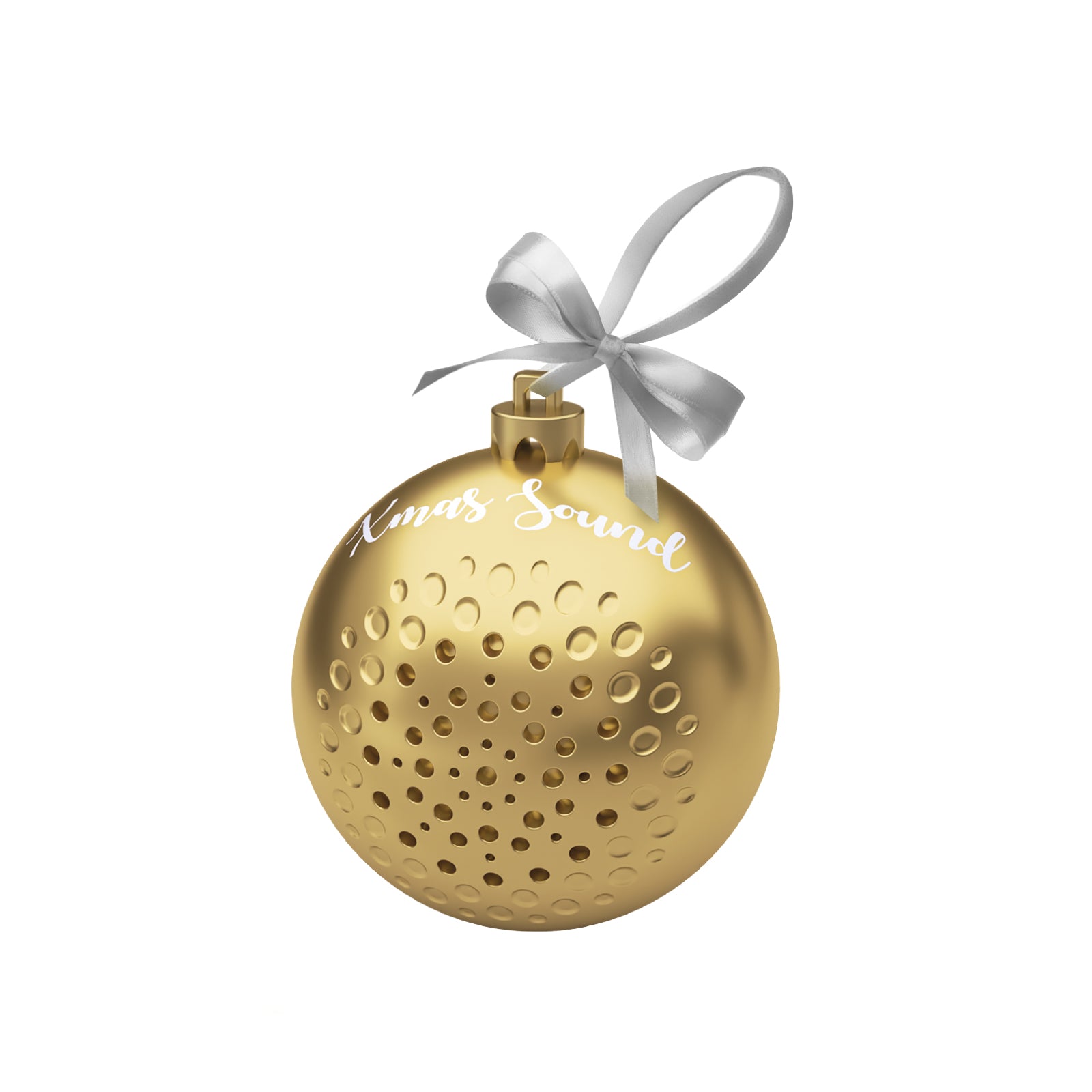 Altavoz inalámbrico con forma de bola de navidad