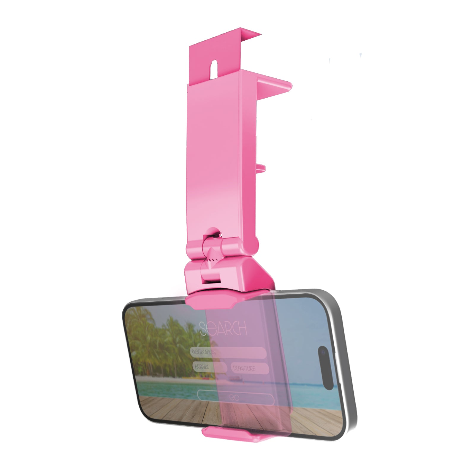 Verstellbarer und kompakter Handyhalter für unterwegs