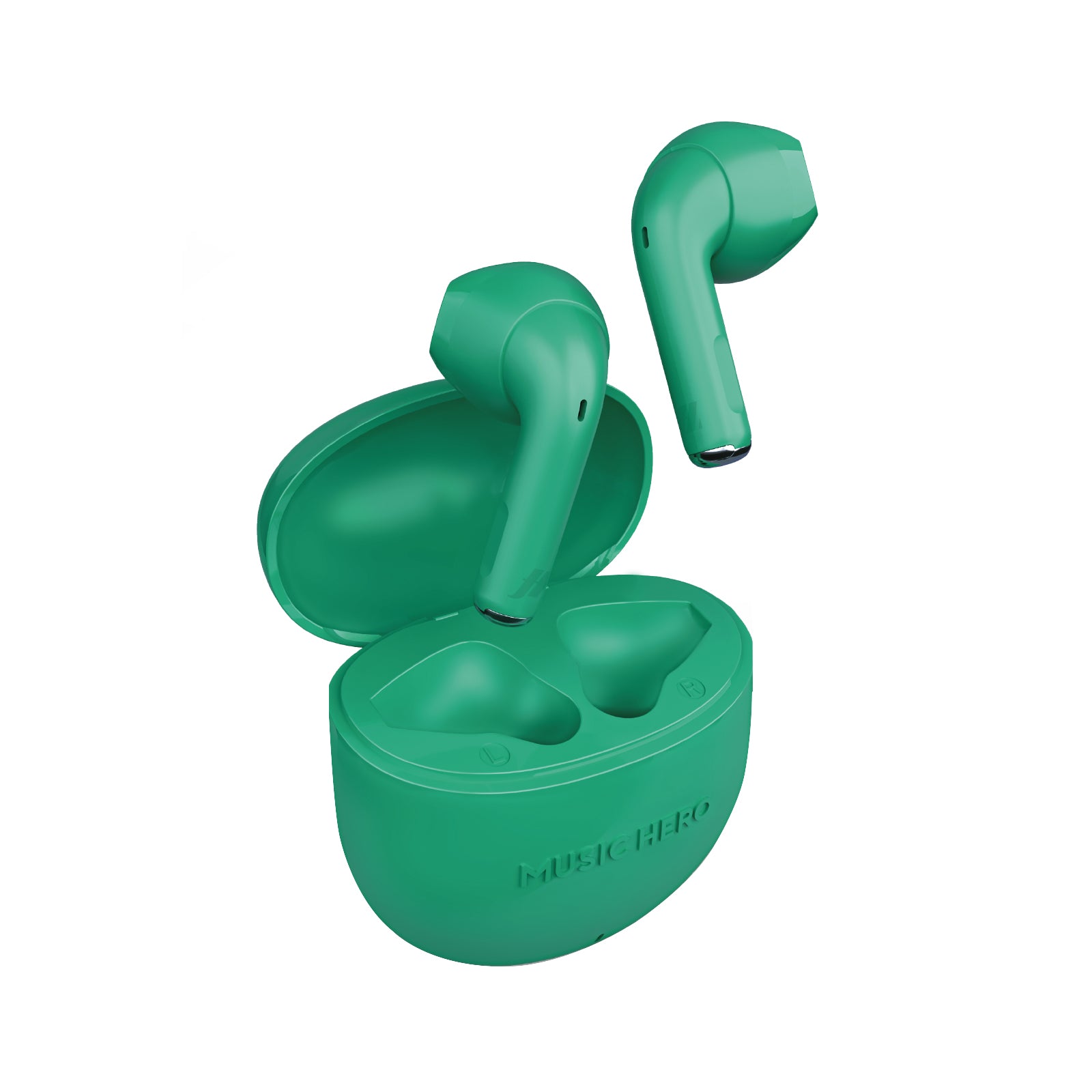 Écouteurs True Wireless Nusoul avec étui de chargement, micro intégré, design ergonomique et connexion sans fil stable pour musique et appels