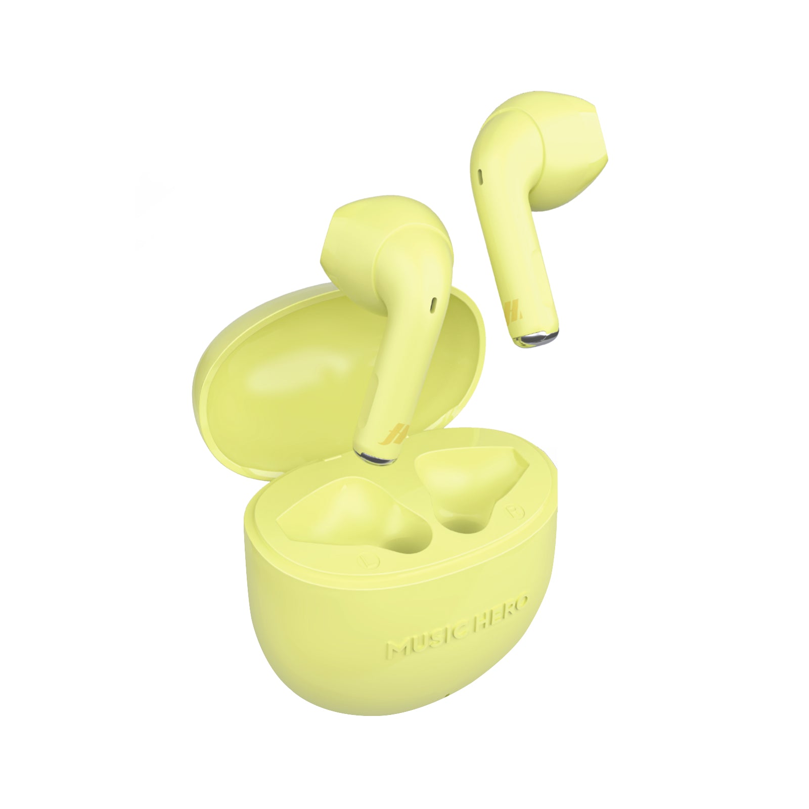 Auriculares True Wireless Nusoul con estuche de carga, micrófono integrado, diseño ergonómico y conexión wireless estable para música y llamadas.