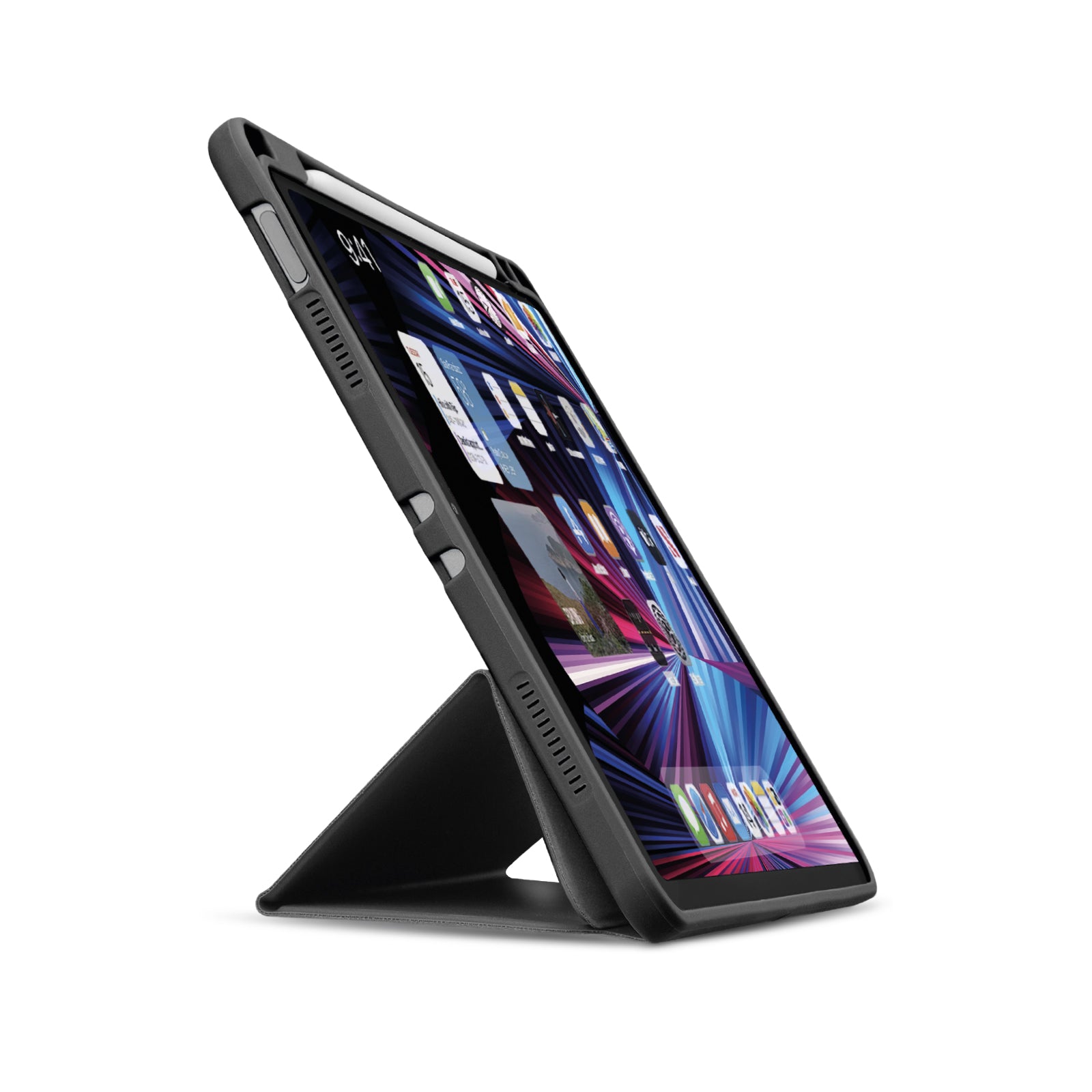 Funda de libro stand con porta pendrive para iPad Air 11" 2025/2024 / iPad Pro 11" 2021/2020