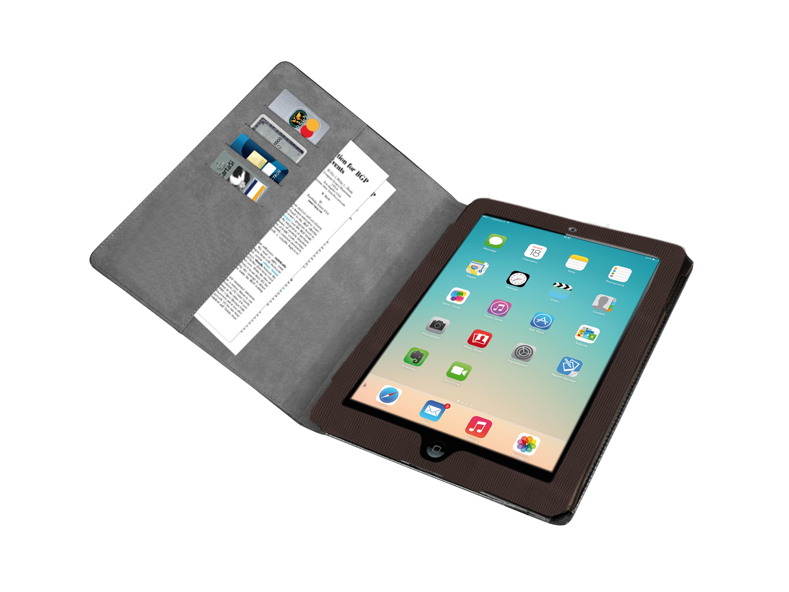 Funda tipo libro Bookstyle para iPad Air, iPad Air 2, iPad 9.7 2017