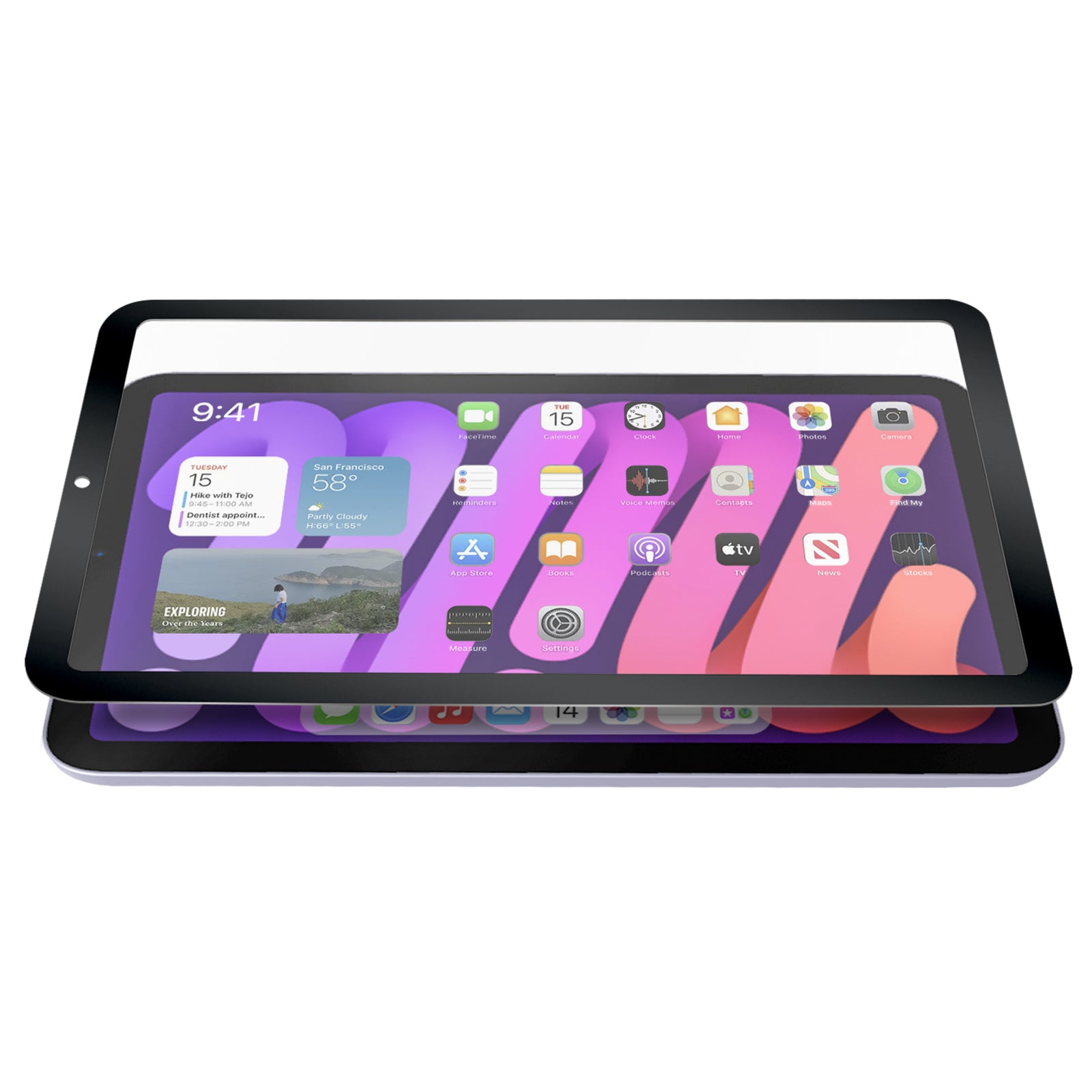 Cristal flexible protector de pantalla para iPad Mini 6