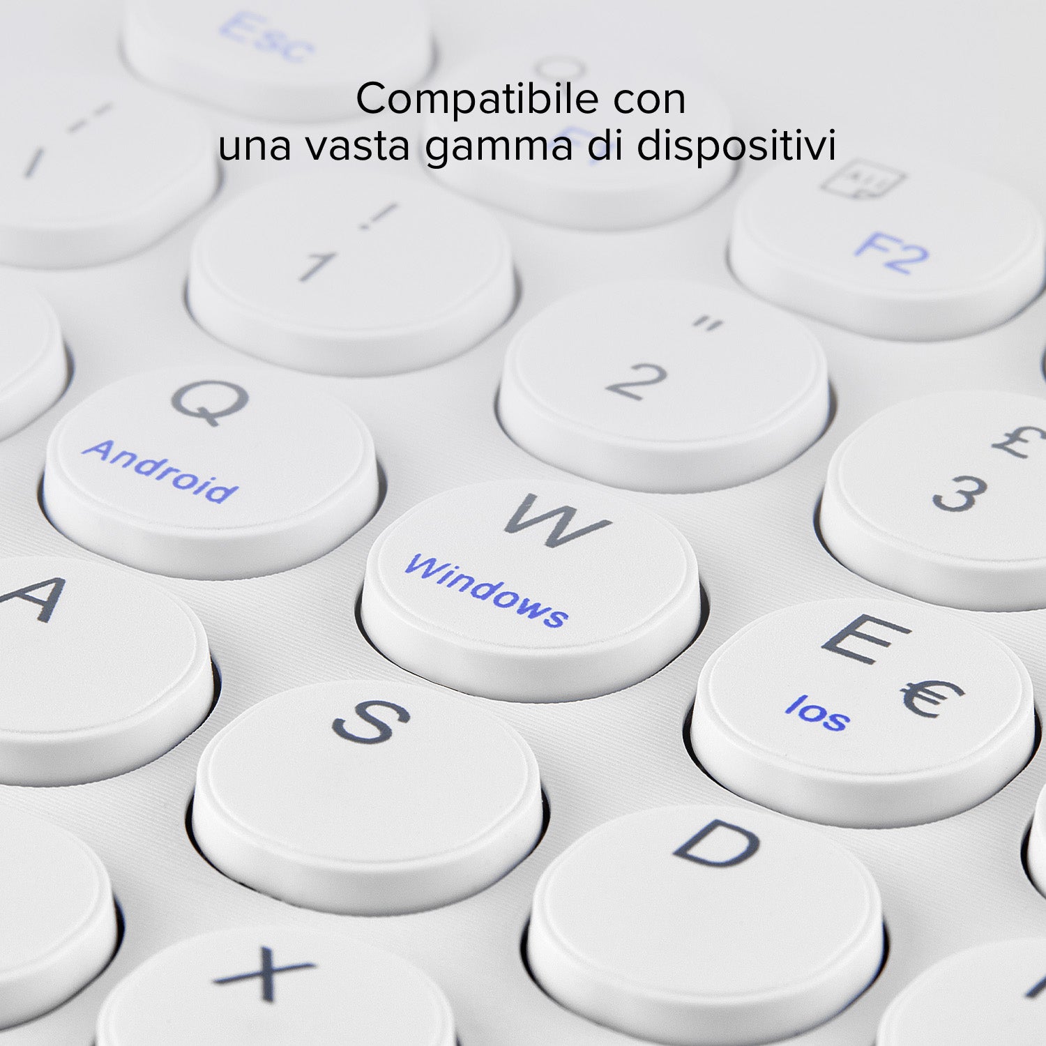 Tastiera Wireless universale con funzione stand