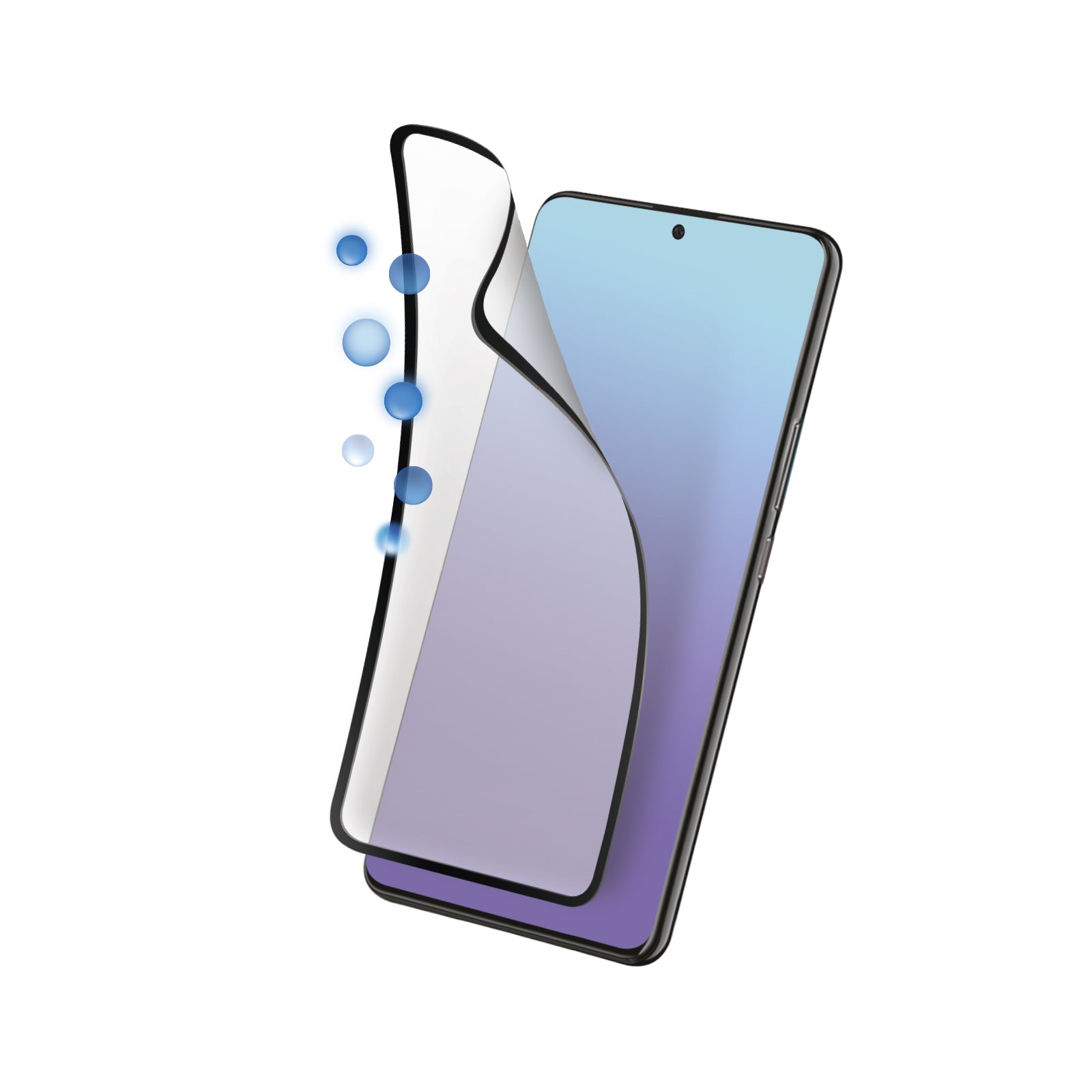 Pellicola antimicrobica in nanofibra Bio Shield per Samsung Galaxy A51