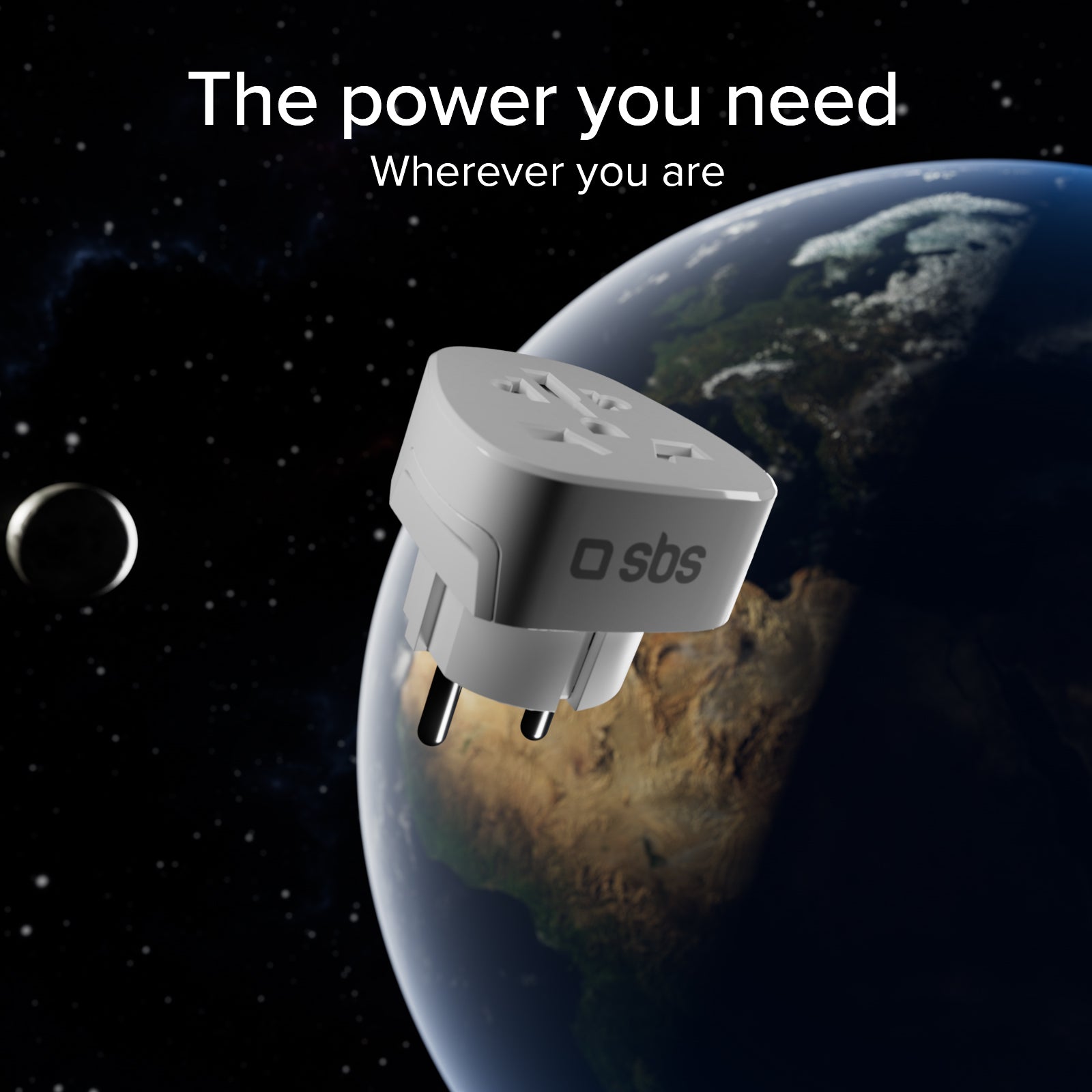 Adaptateur de voyage universel Schuko