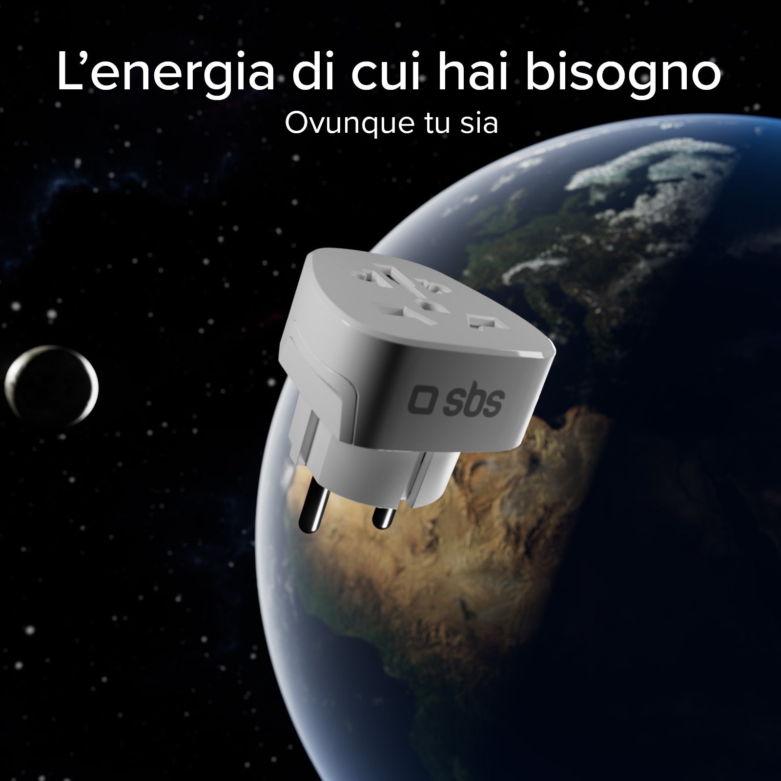 Adaptateur de voyage universel Schuko