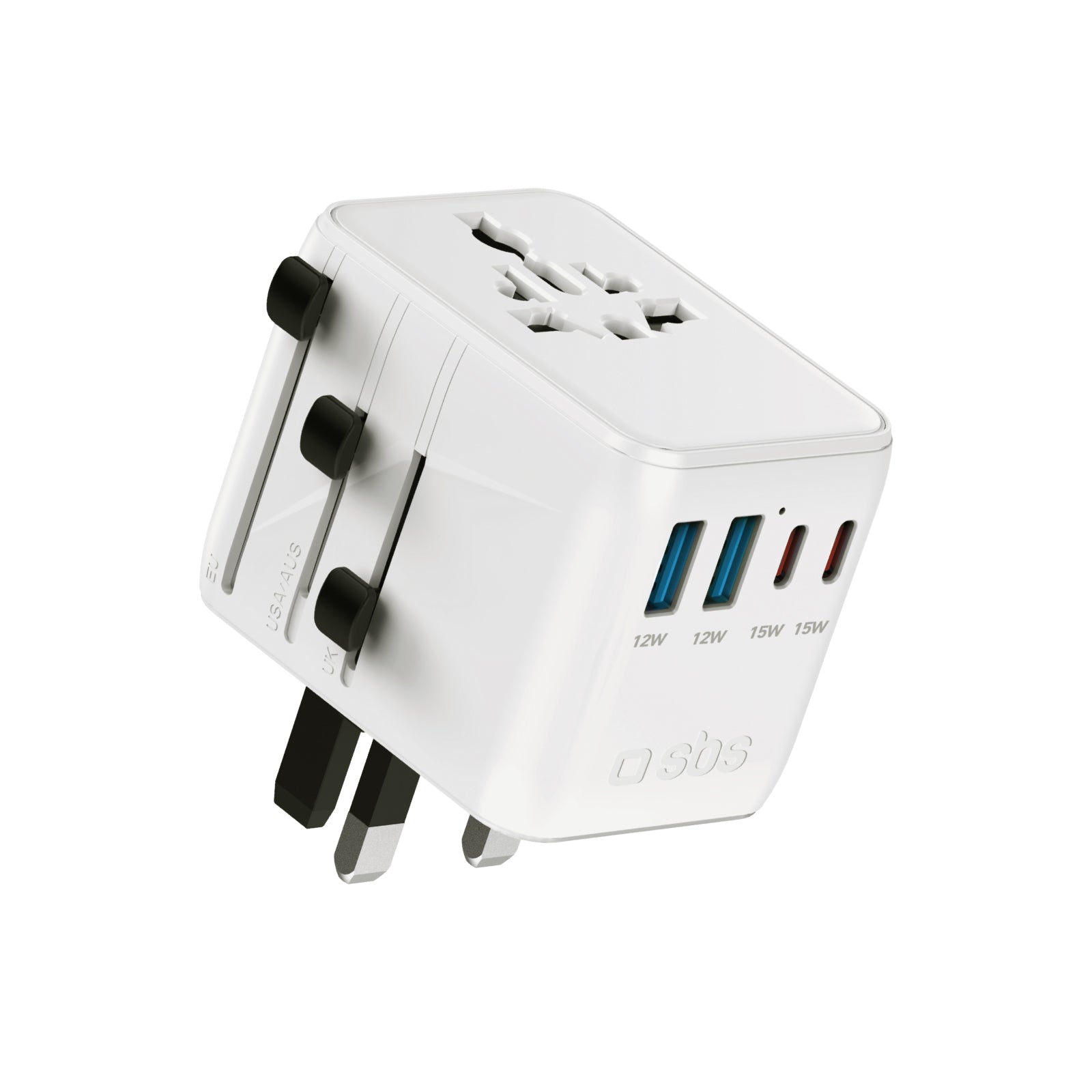 Adaptateur chargeur de voyage universel GaN