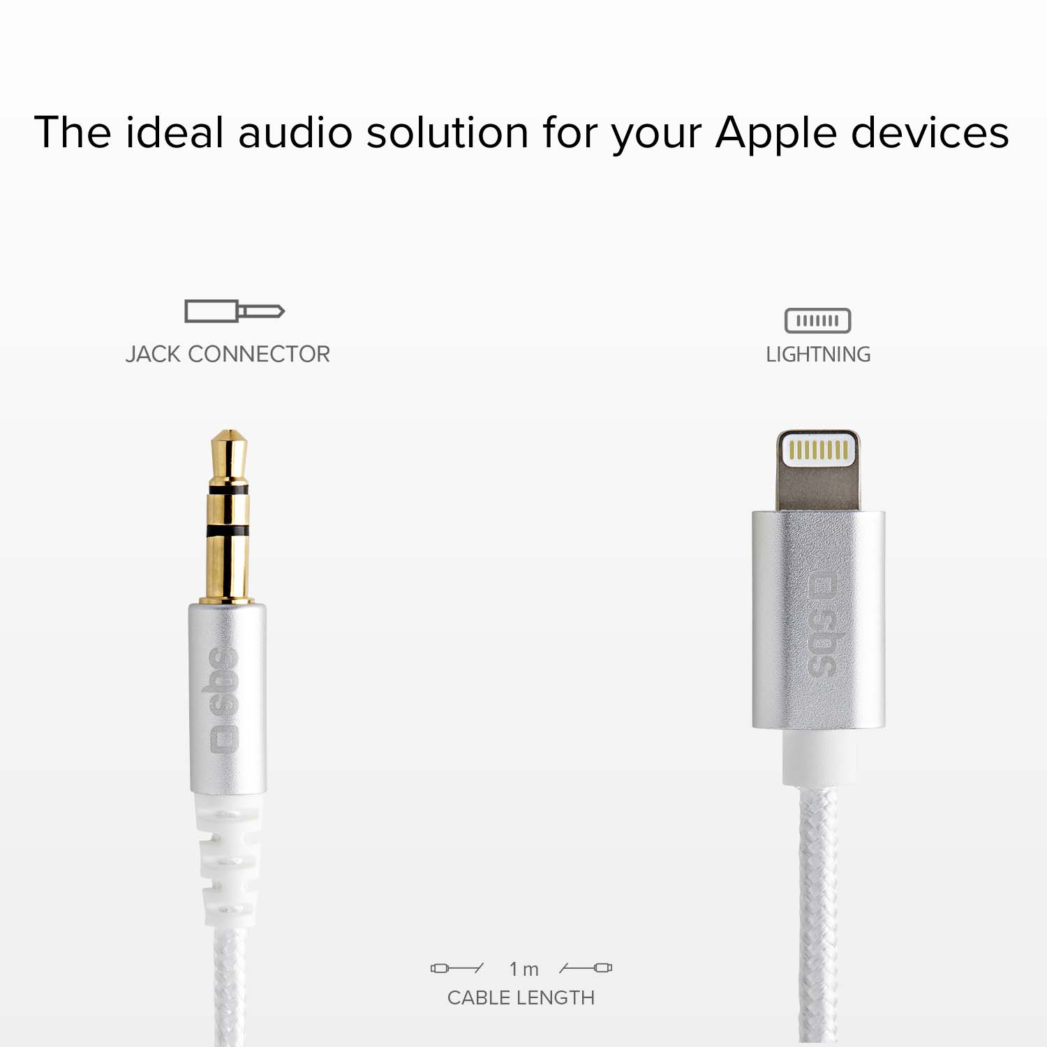 Adattatore Lightning - jack 3,5 mm