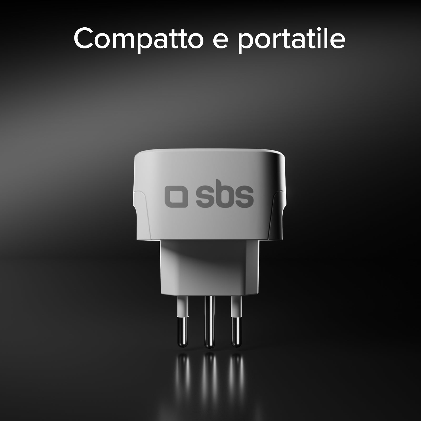 Adaptador de viaje universal Tipo C - Enchufe italiano