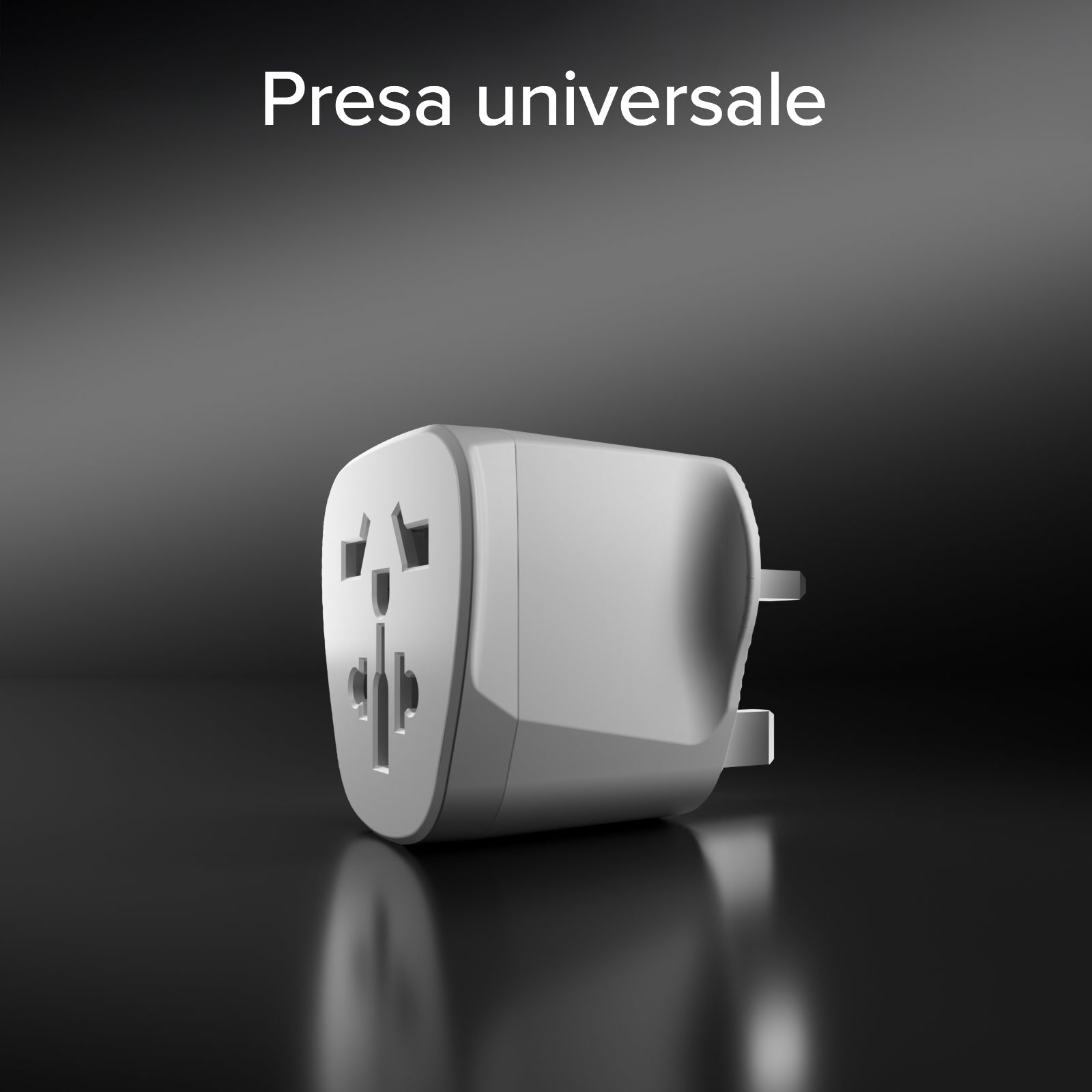 Adaptador de viaje universale Tipo G - Enchufe Reino Unido