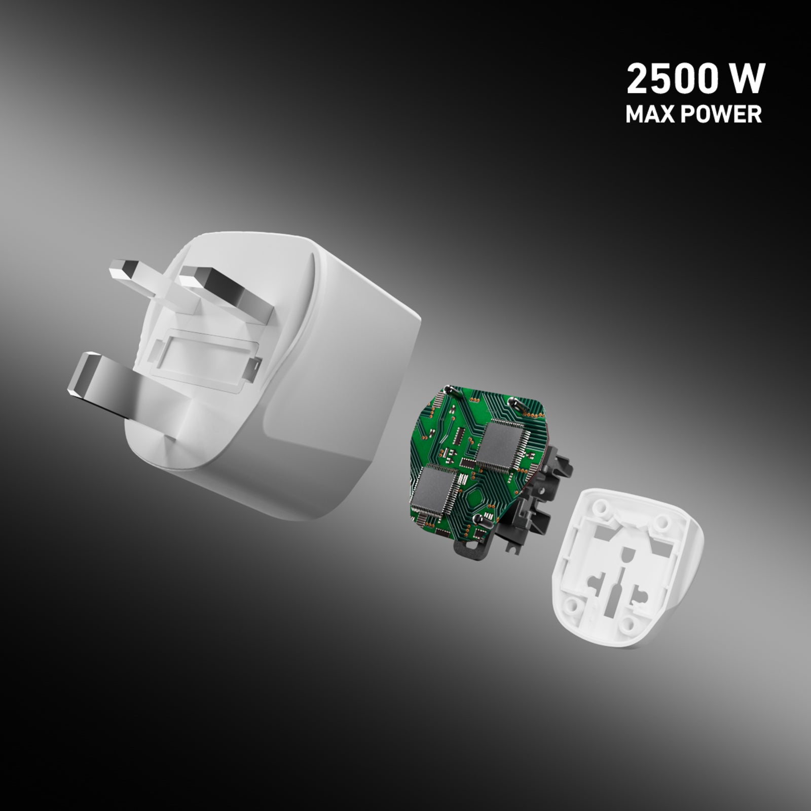 Adaptador de viaje universale Tipo G - Enchufe Reino Unido