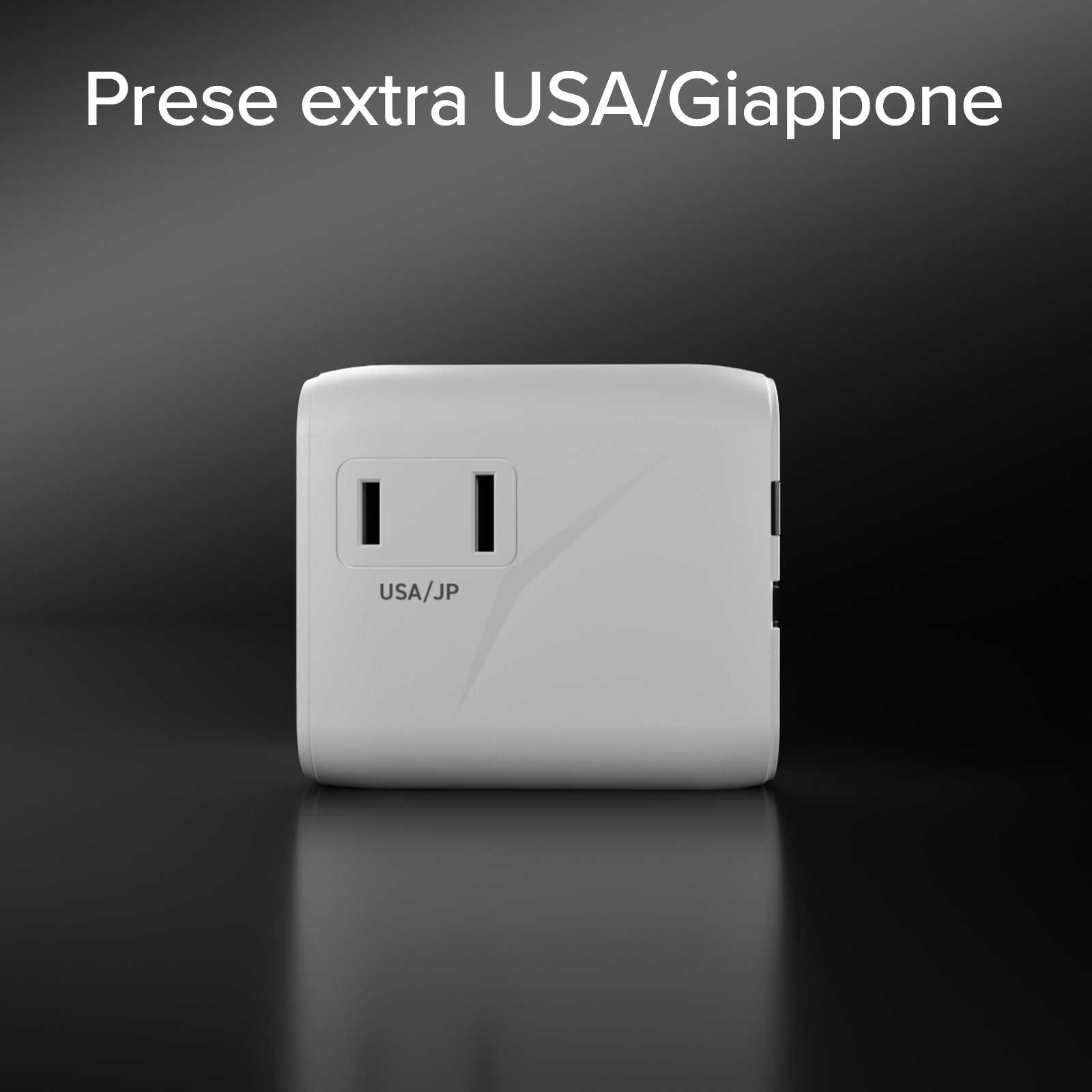 Adattatore universale con spine internazionali 2500w