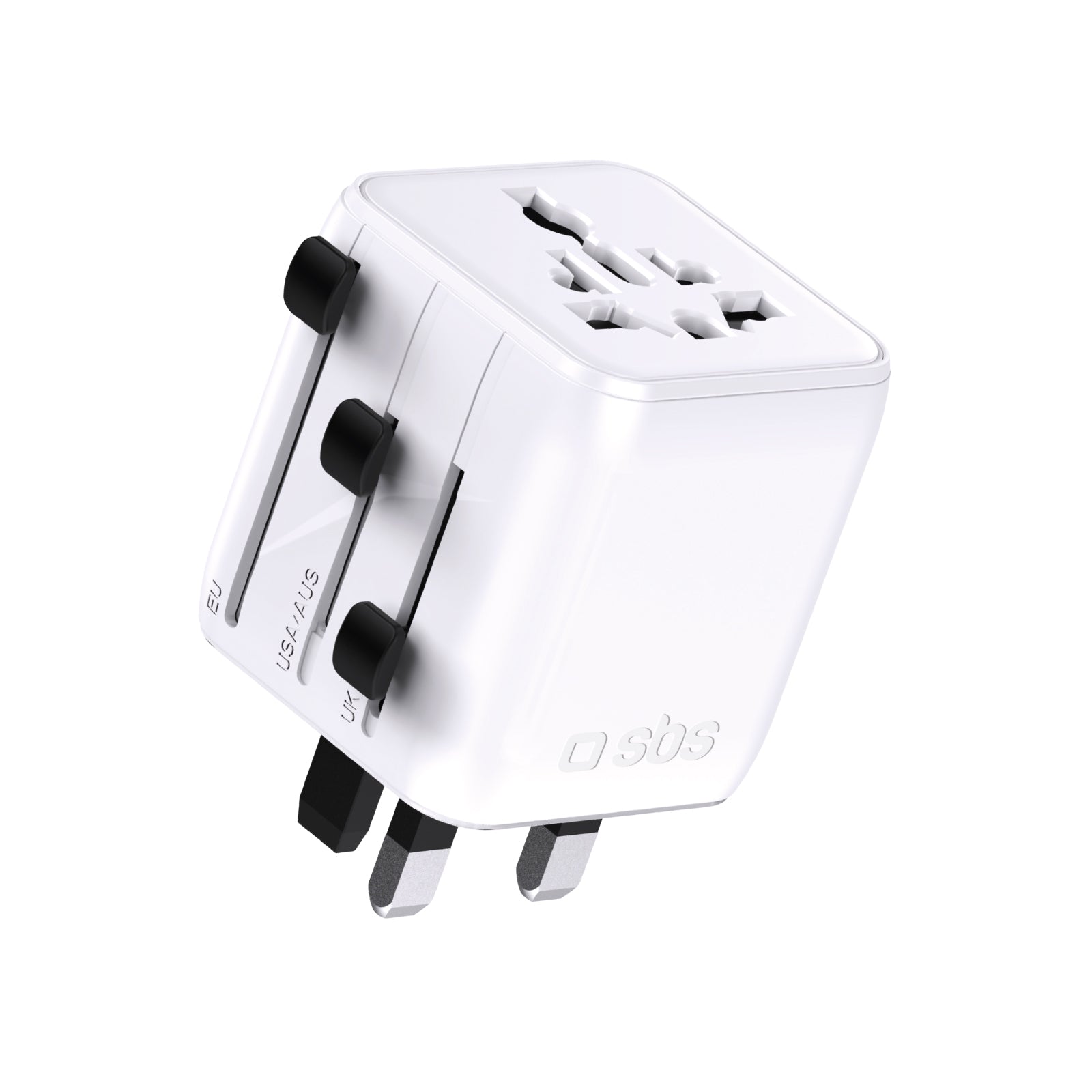Adaptador universal con enchufes internacionales 2500 W