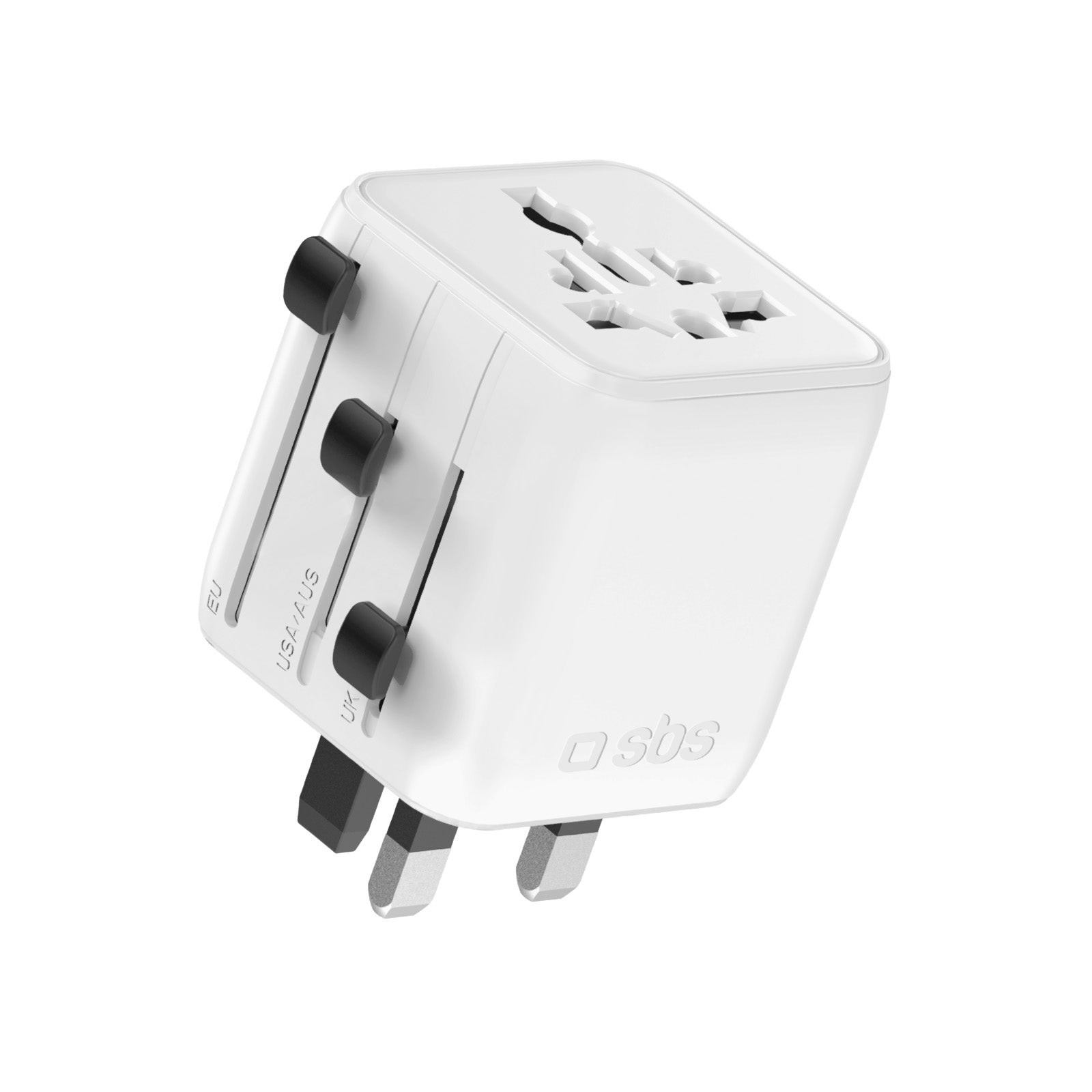 Adaptateur universel avec fiches internationales 2500 W