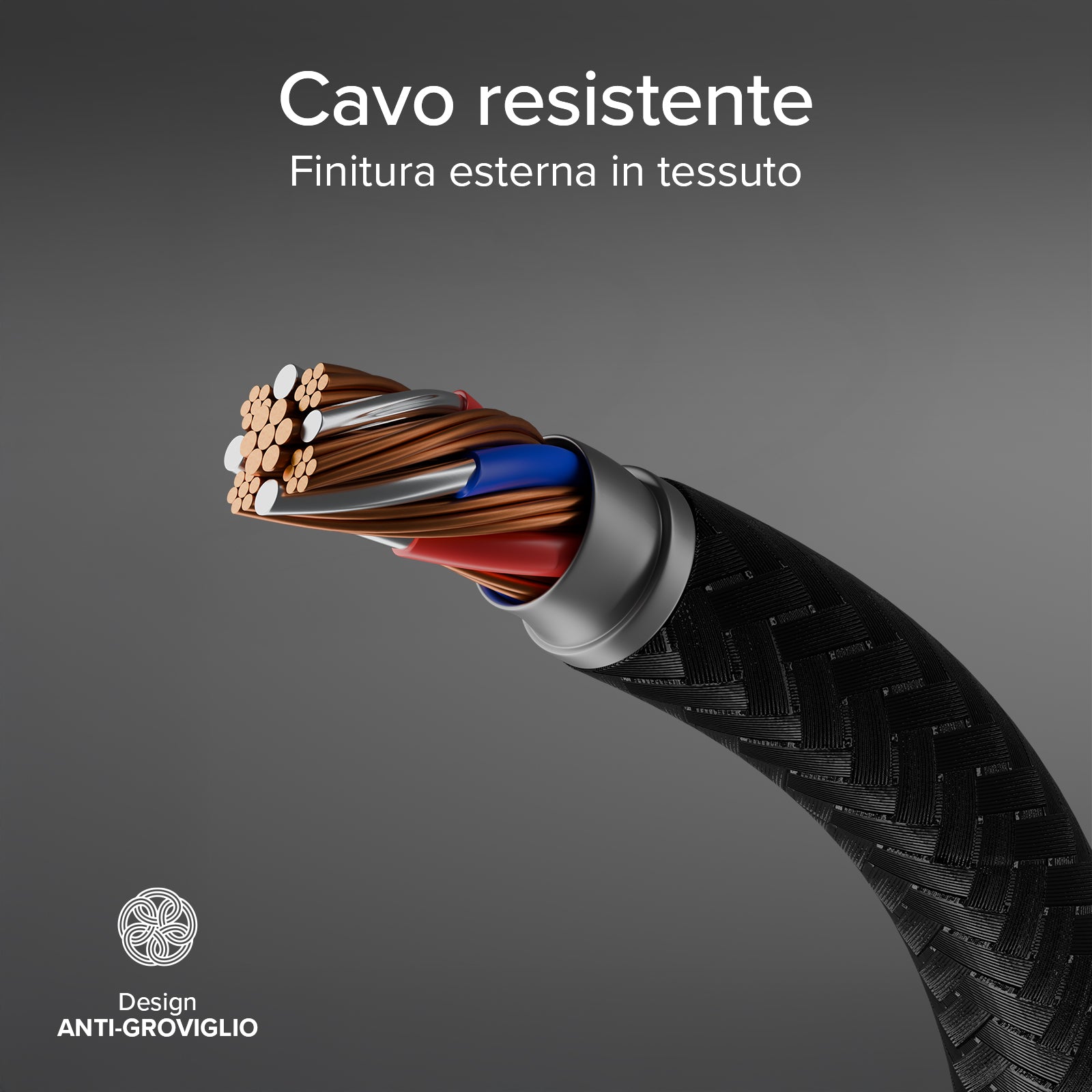 Adattatore USB-C audio e ricarica simultanea
