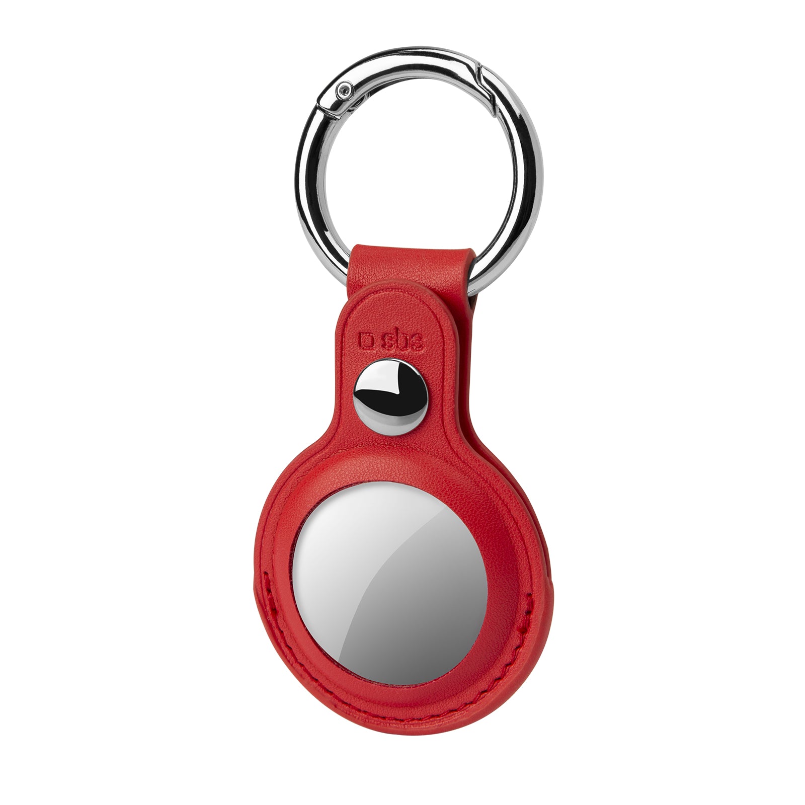 Funda de material premium para AirTag con llavero