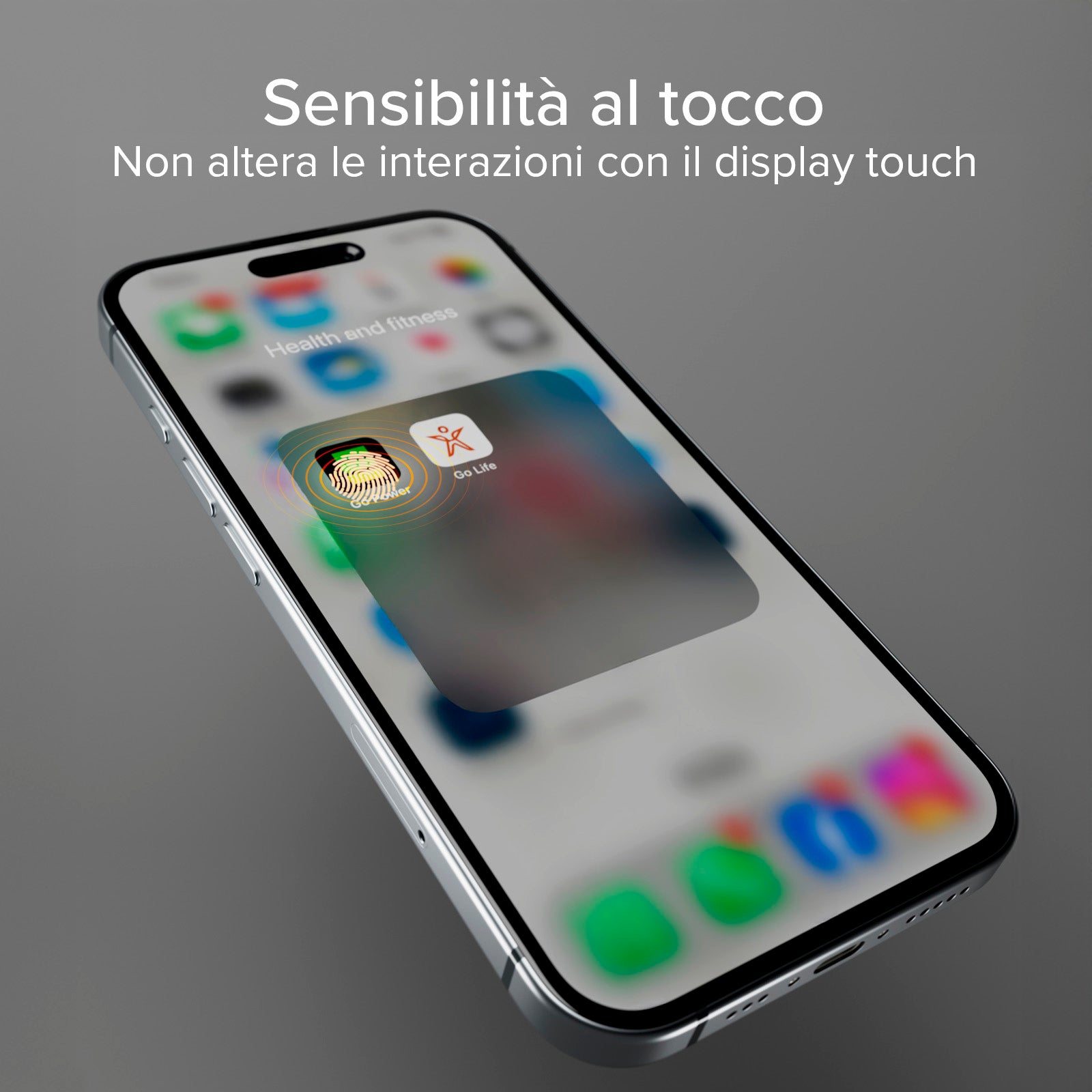 Vetrino ultraresistente per iPhone 16 Plus/15 Plus con tecnologia D3O con applicatore