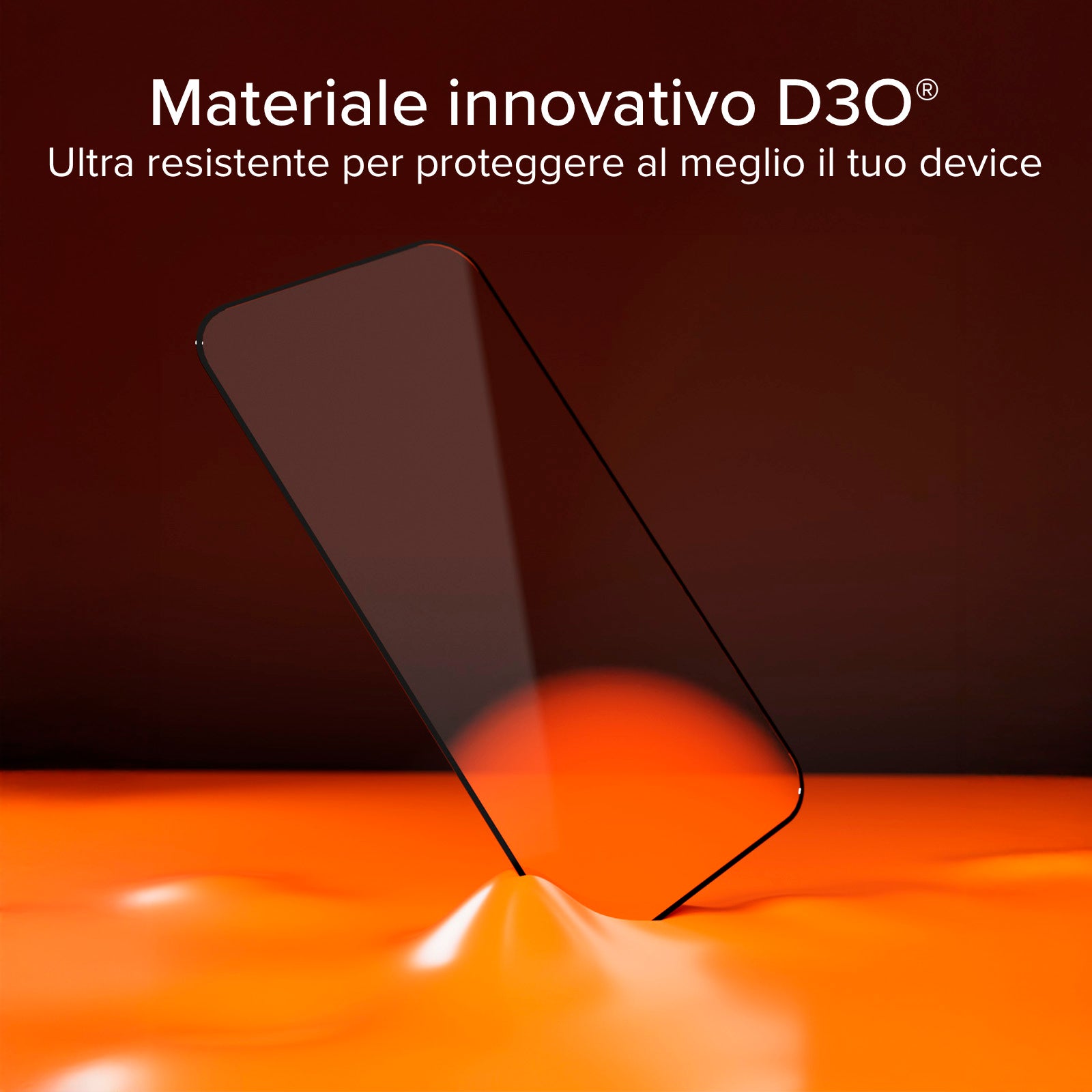 Vetrino ultraresistente per iPhone 16 Plus/15 Plus con tecnologia D3O con applicatore