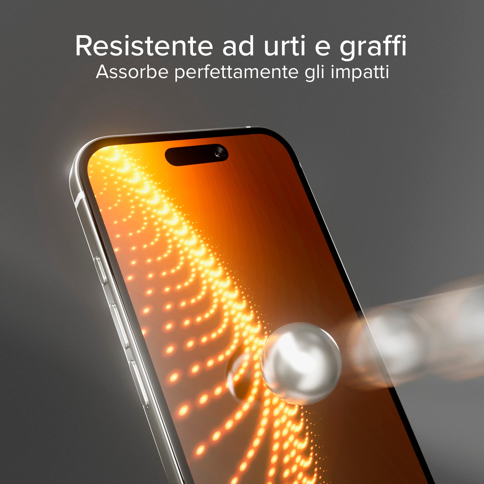 Cristal ultraresistente para iPhone 17 con tecnología D30 con aplicador