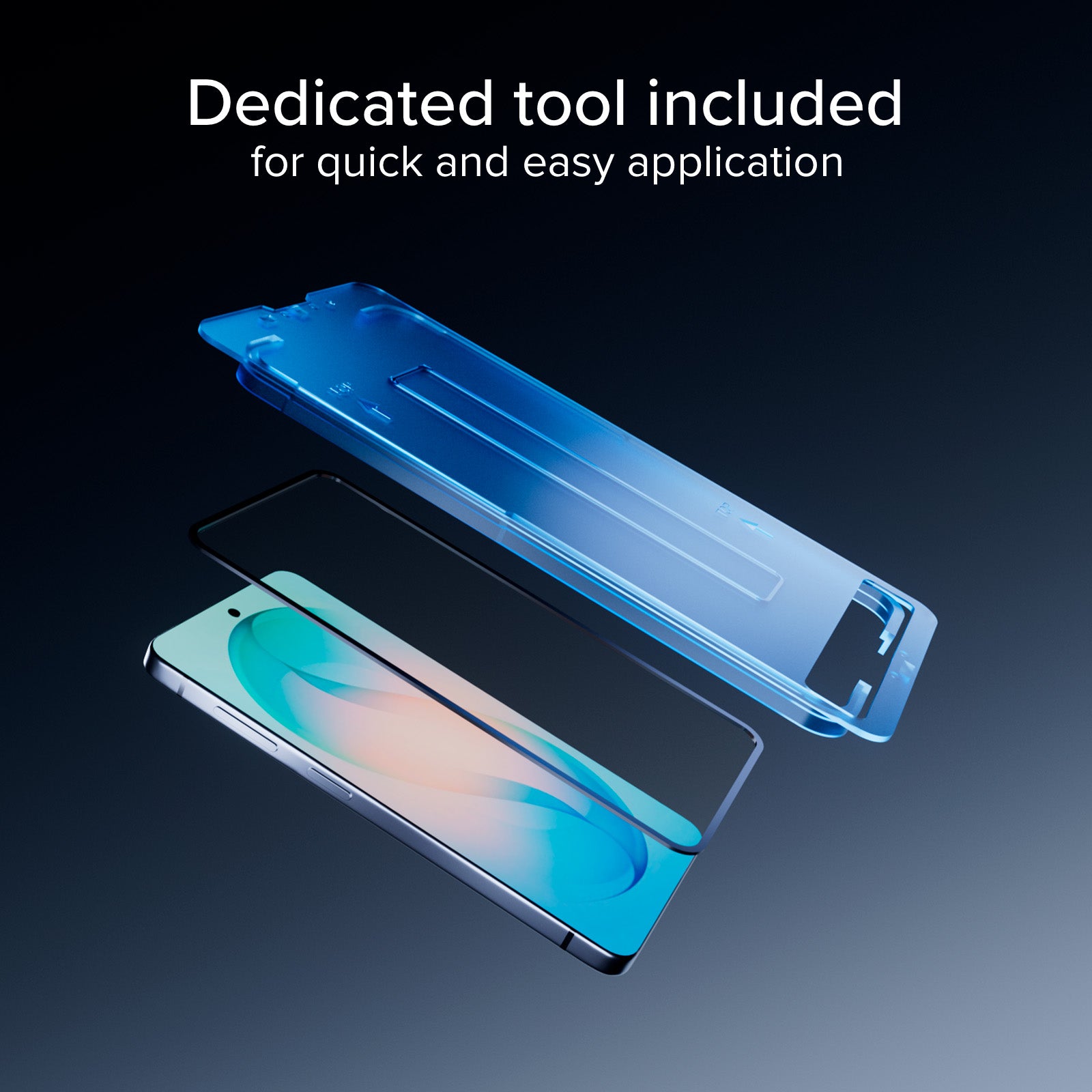 Vidrio protector de pantalla Full Cover anti-luz azul con tecnología Eyesafe® CPF60 para Samsung S26+