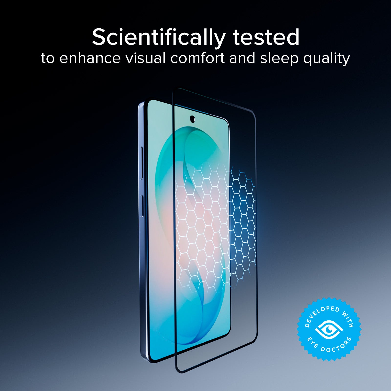 Full Cover Anti Blue Light Glass with Eyesafe® CPF60 technology for Samsung S26 Ultra