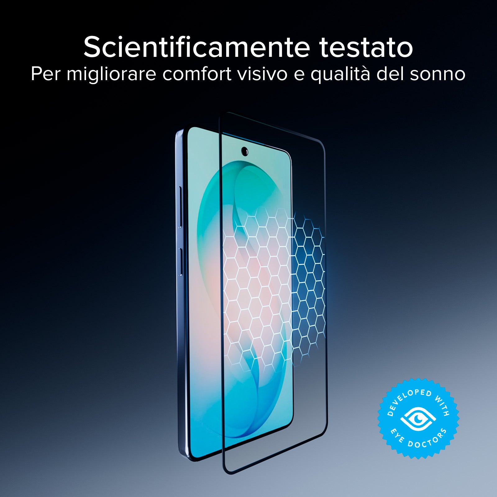 Full Cover Anti Blue Light Glass with Eyesafe® CPF60 technology for Samsung S26 Ultra