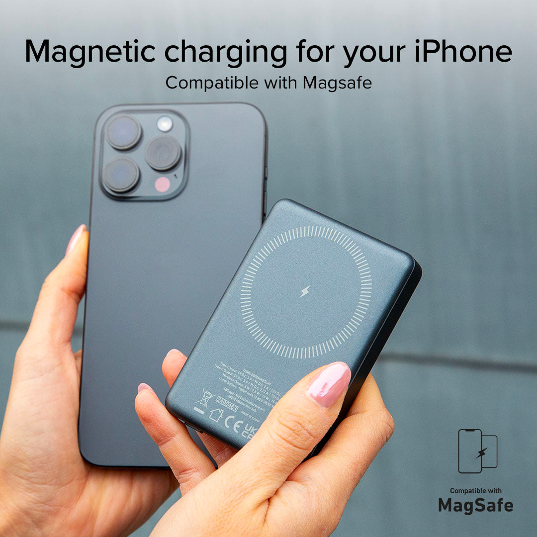 Powerbank 10.000 mAh kompatibel mit MagSafe