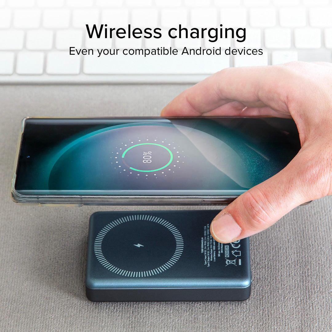 Power bank 10000 mAh compatibile con MagSafe