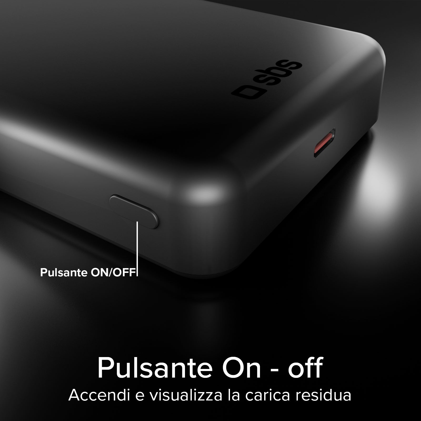 Batería externa inalámbrica Qi2 de 10.000 mAh con USB-C