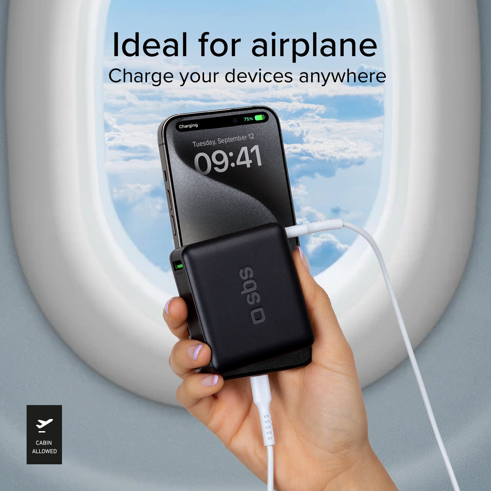 20.000mAh Powerbank für Computer, Smartphones, Tablets mit USB-C und USB-A