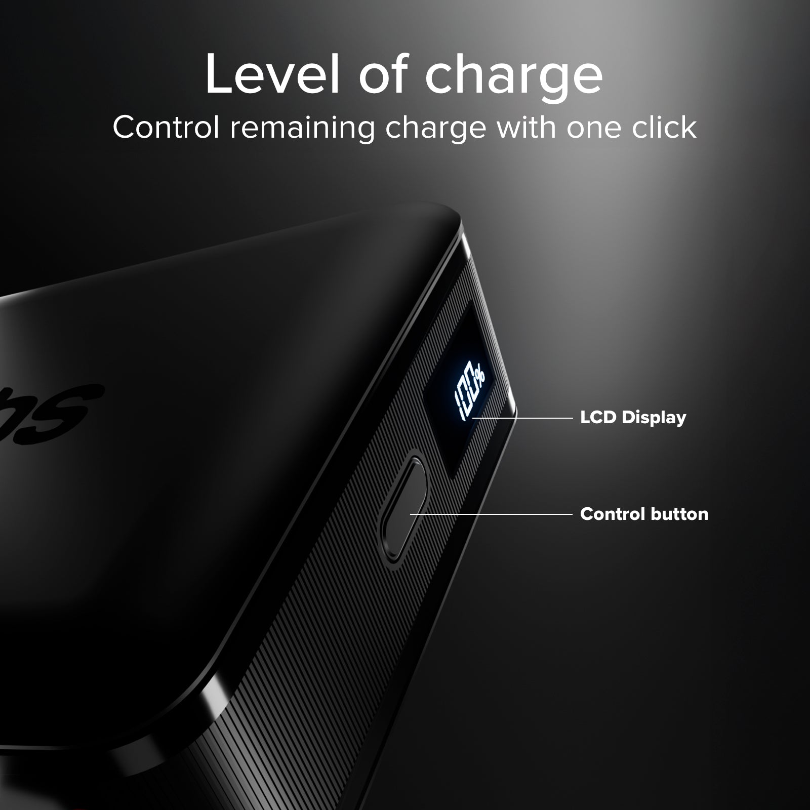 Powerbank 20.000mAh mit LCD-Display und Laptop-Ladefunktion bis 65 W