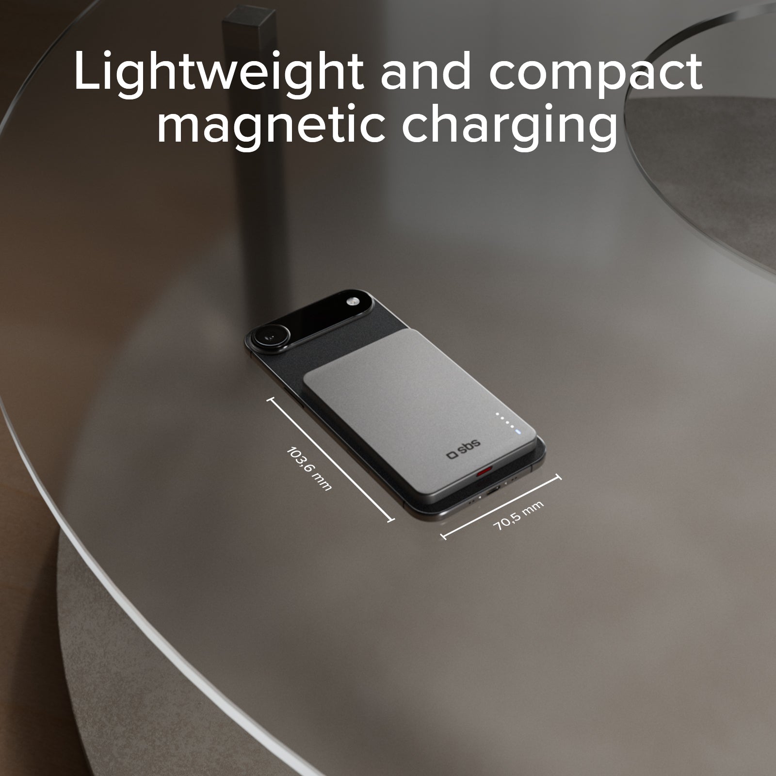 PowerBank magnetico extra-slim 3000mAh