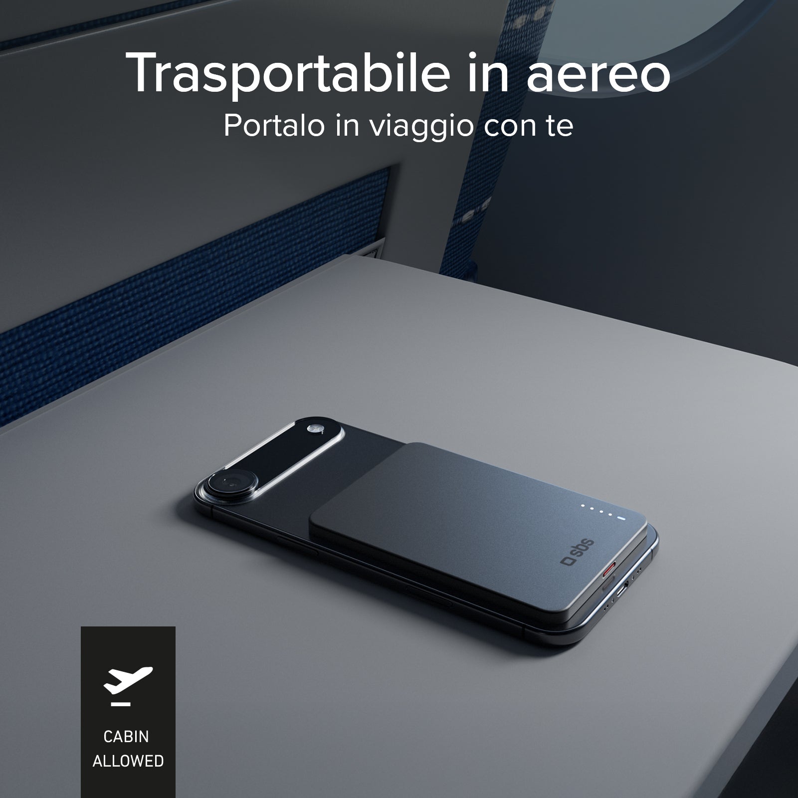 PowerBank magnetico extra-slim 3000mAh