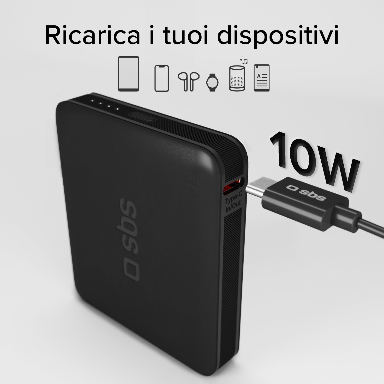 Powerbank da 5000 mAh ad alta densità