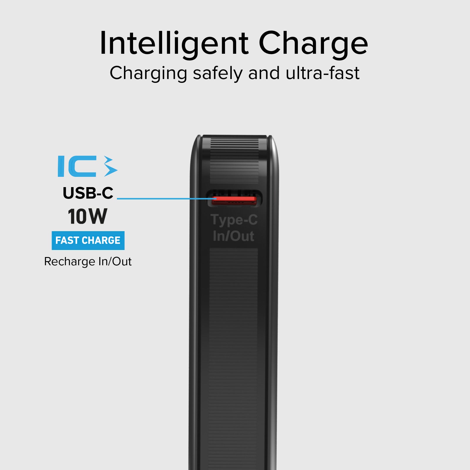 Powerbank da 5000 mAh ad alta densità