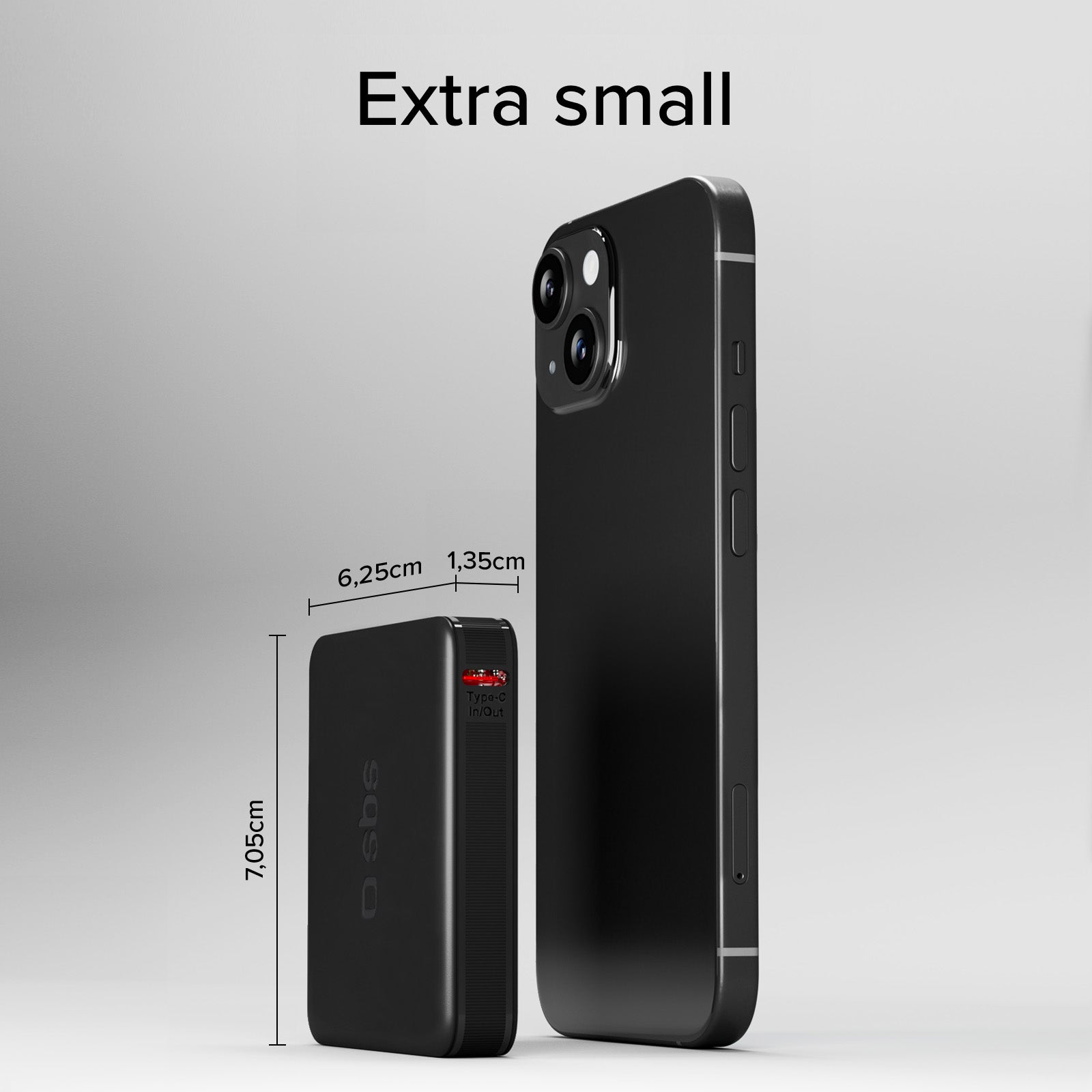 Powerbank da 5000 mAh ad alta densità