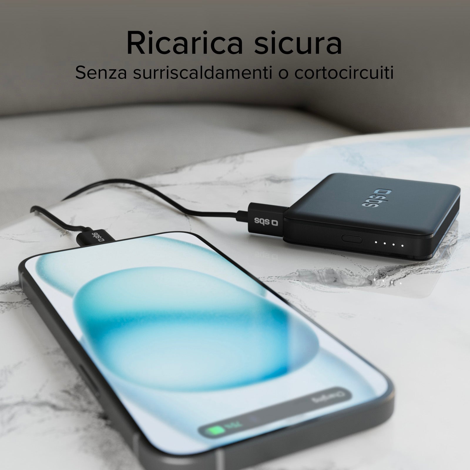 Powerbank da 5000 mAh ad alta densità