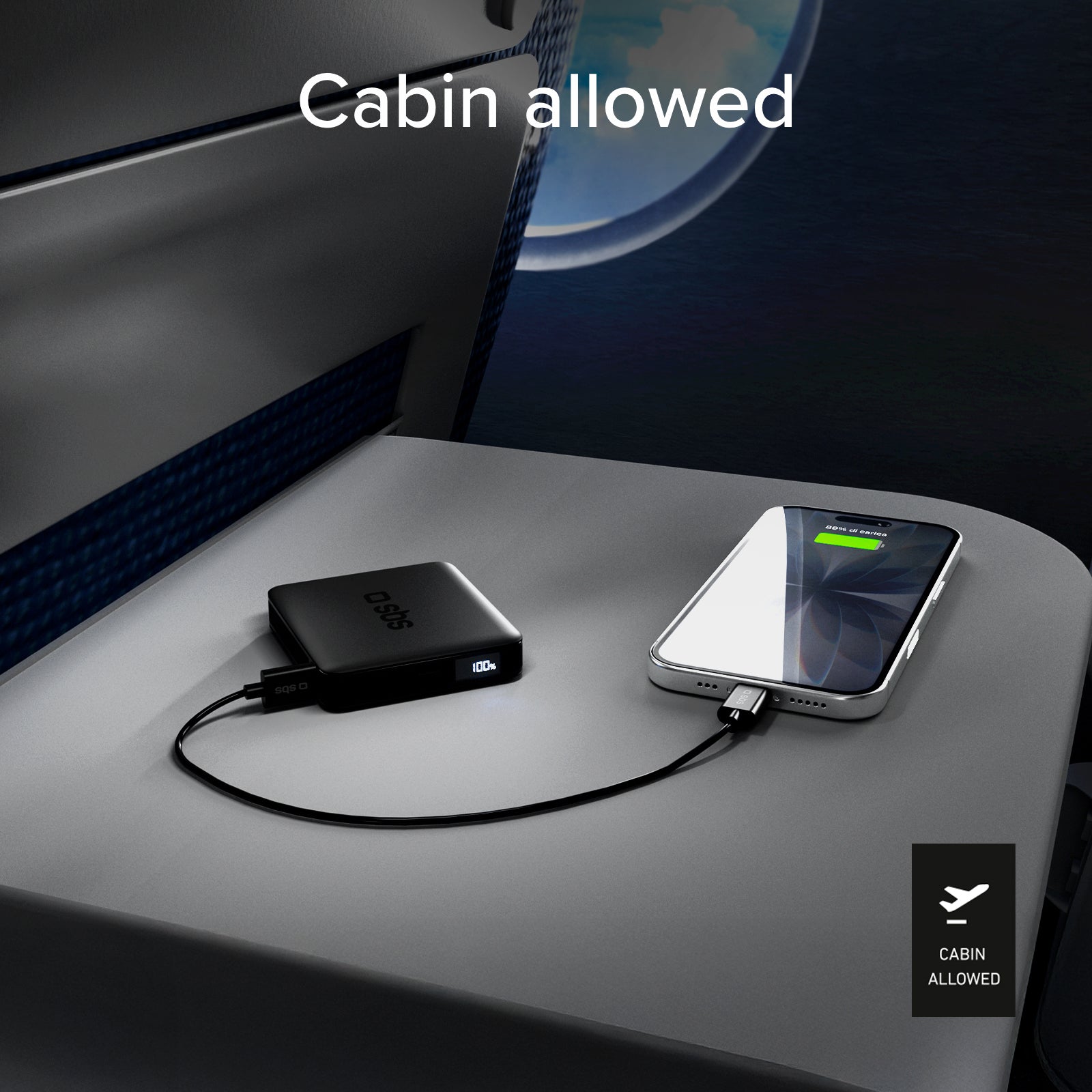 SBS 5000 mAh Power Bank – Ultra-Compact and High-Density Design